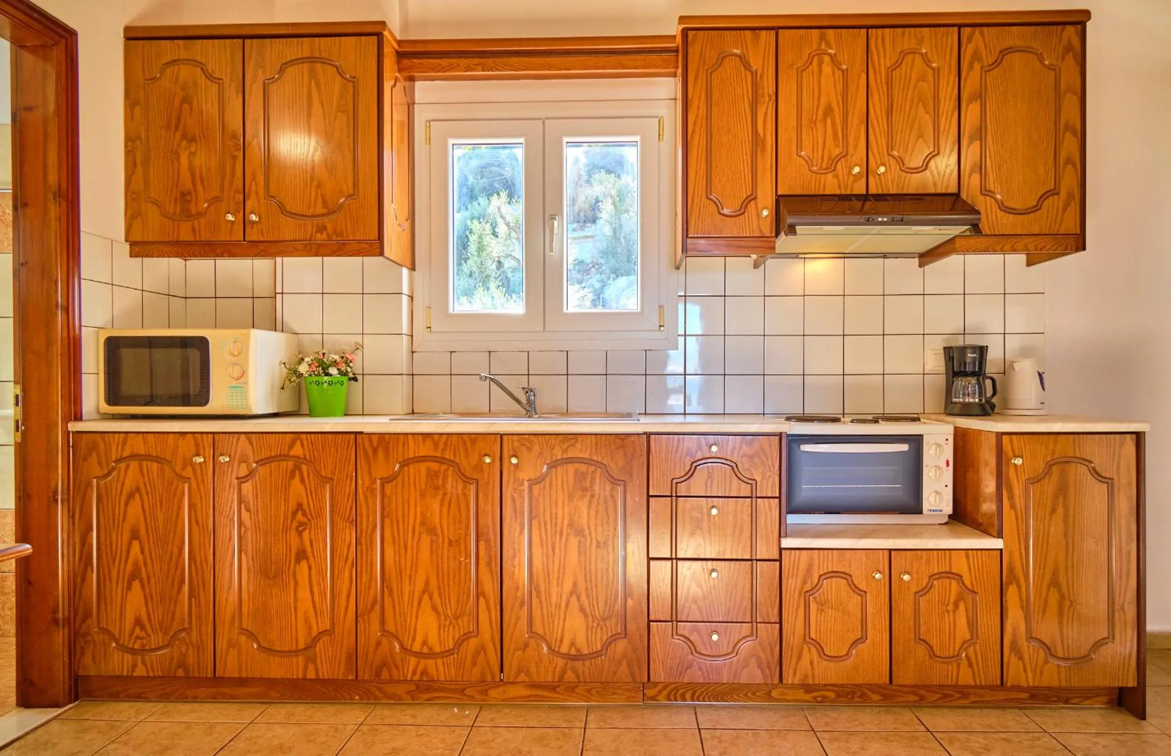 Kitchen or kitchenette in Nikos Kalamaki Corfu