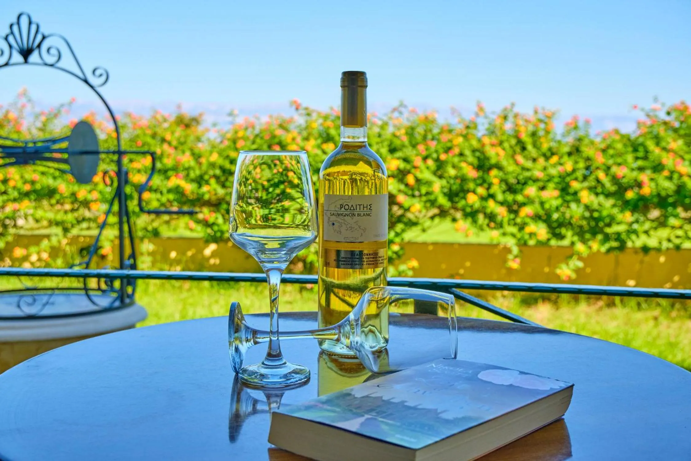 Garden in Nikos Kalamaki Corfu