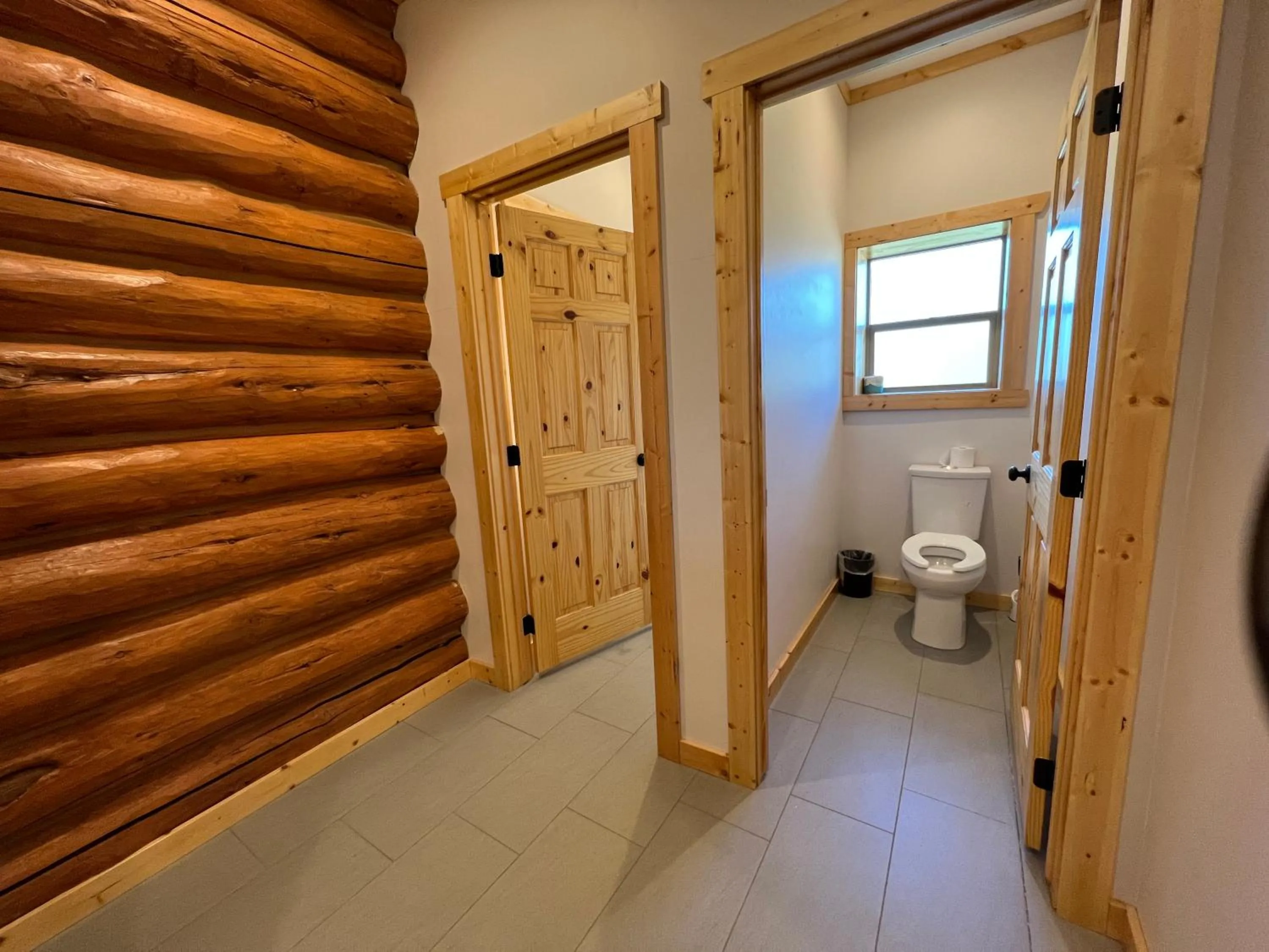 Toilet in North Haven Campground