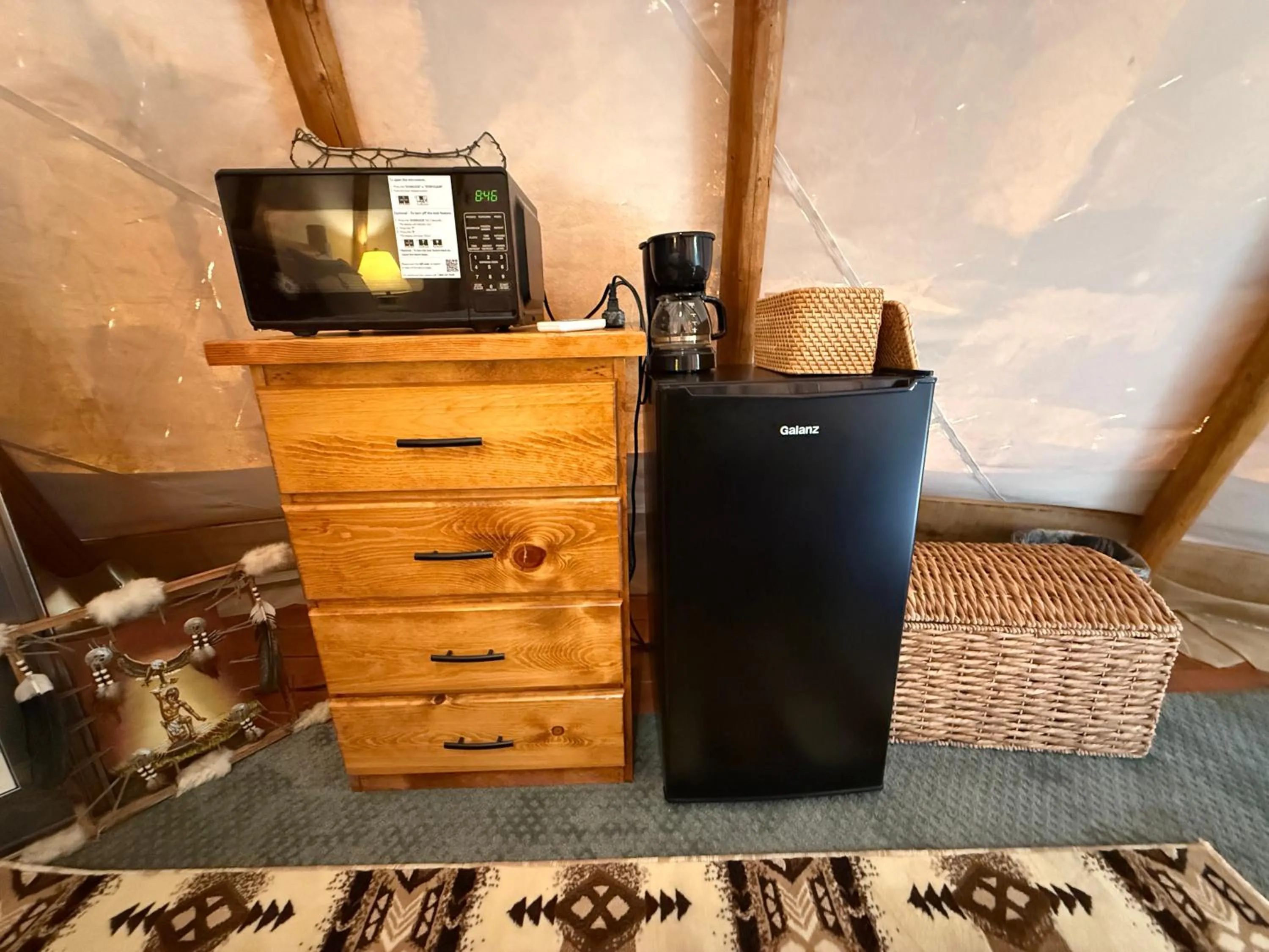 microwave in North Haven Campground