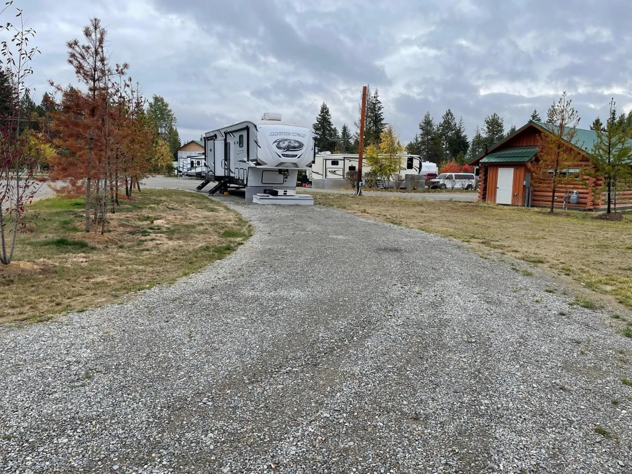 Property building in North Haven Campground