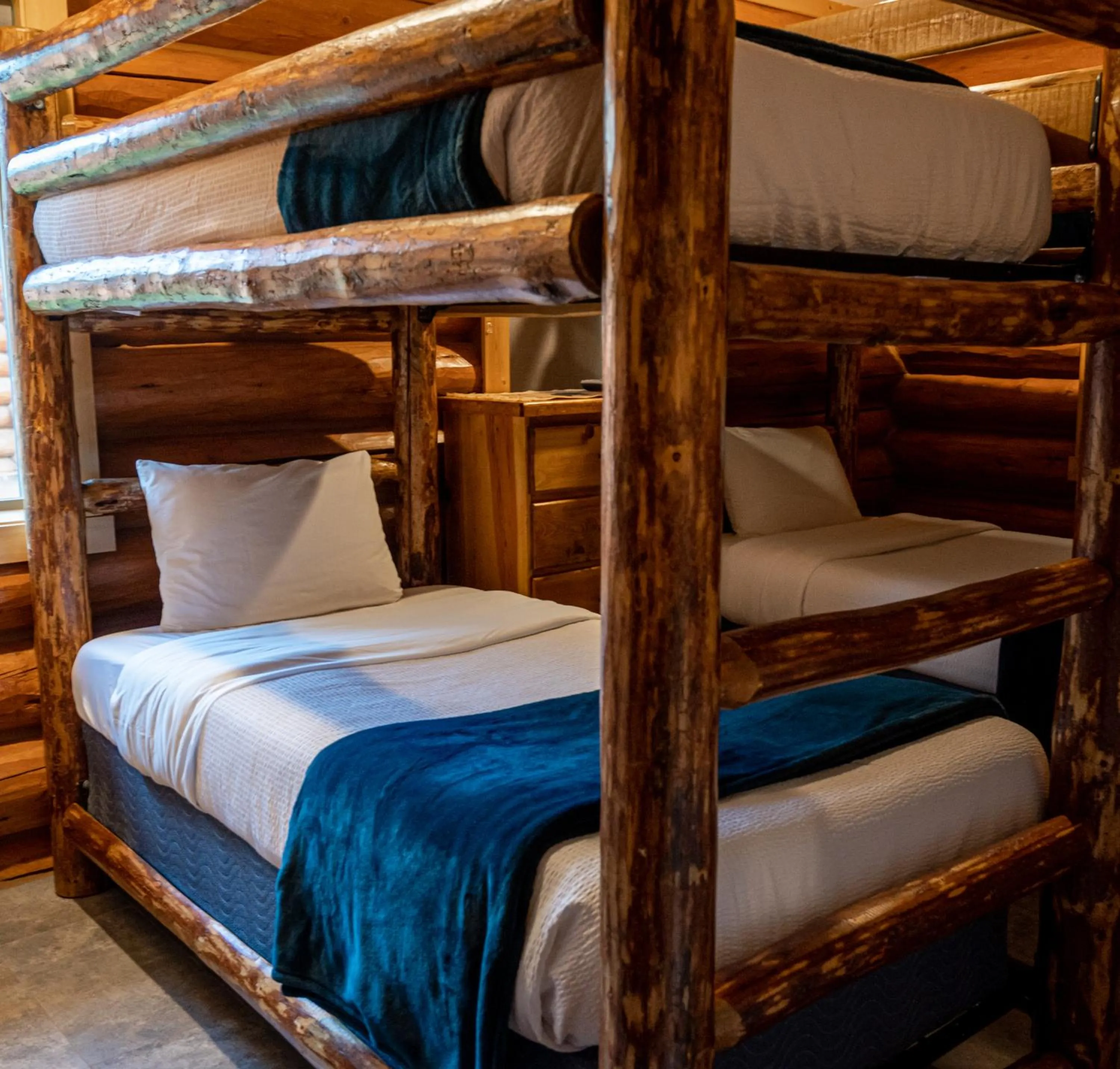 Bedroom, Bed in North Haven Campground