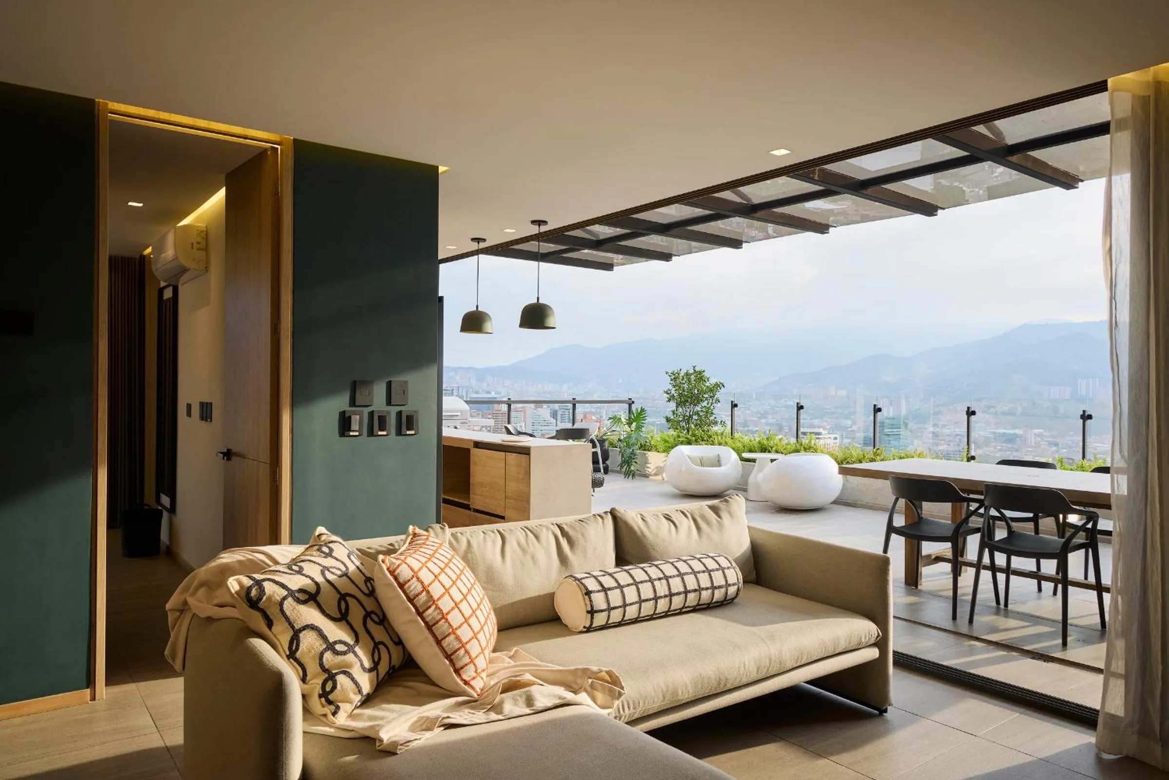 Living room in Wake Living