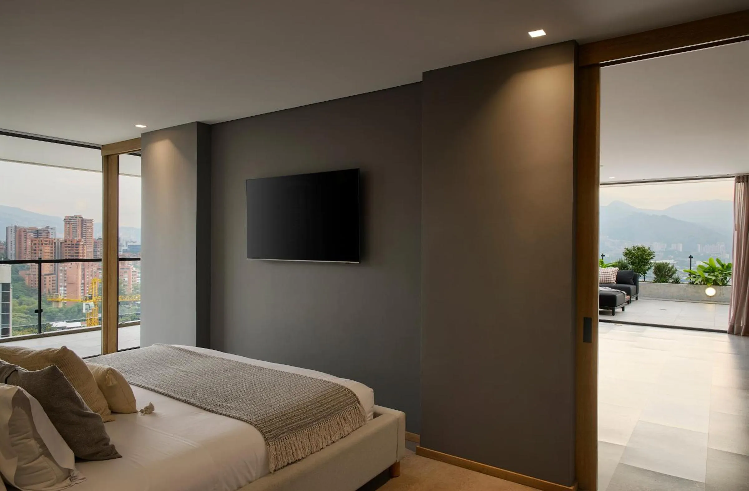 Bedroom, Bed in Wake Living