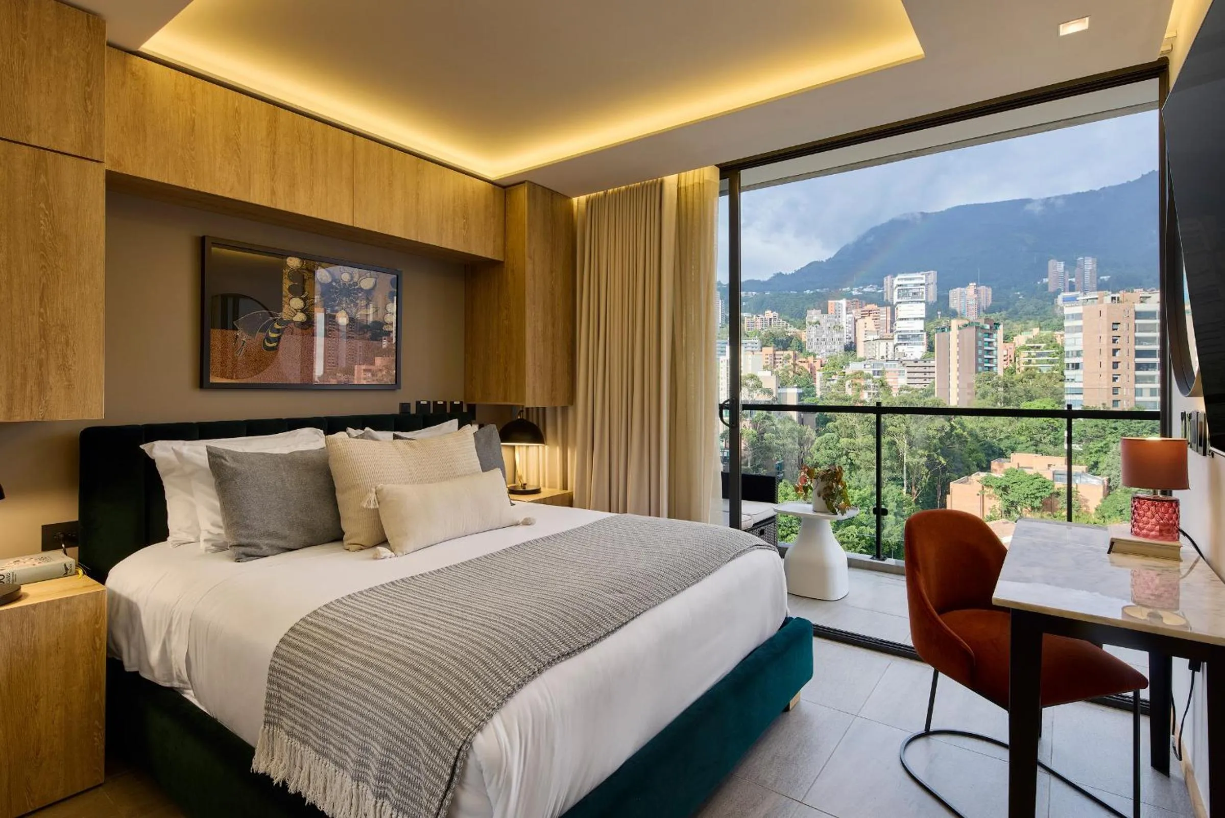 Bedroom, Bed in Wake Living