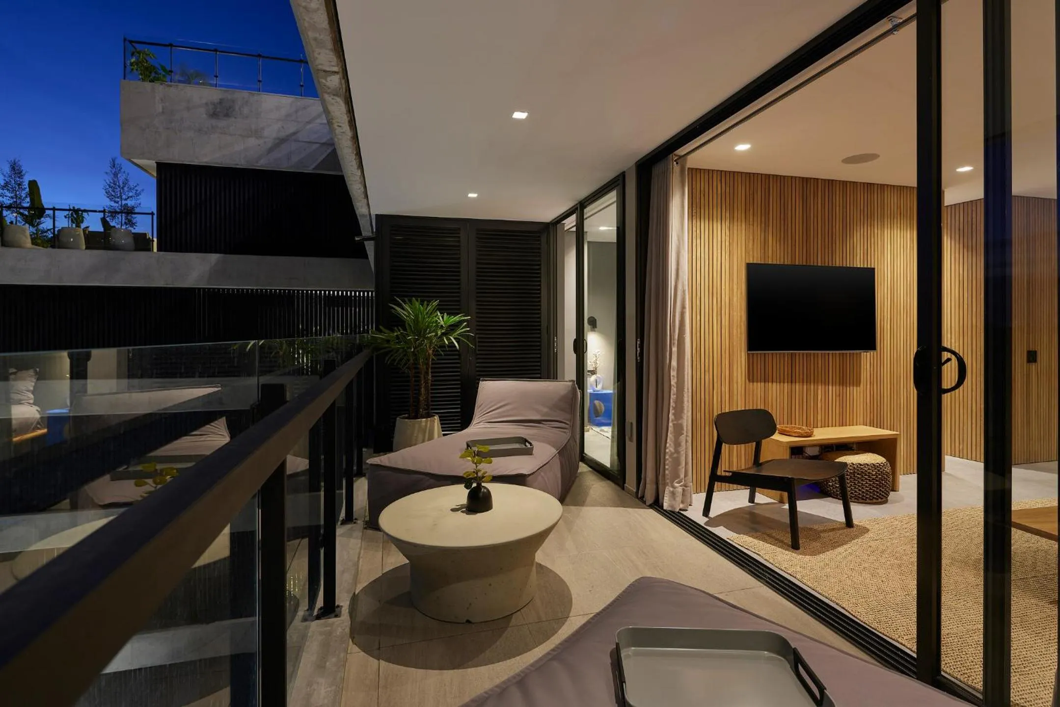 Seating area in Wake Living