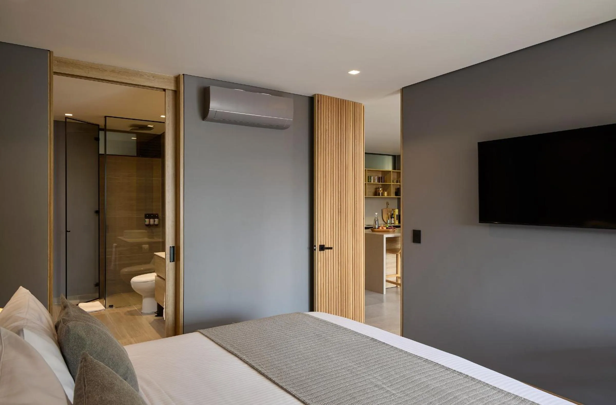 Bedroom, Bed in Wake Living