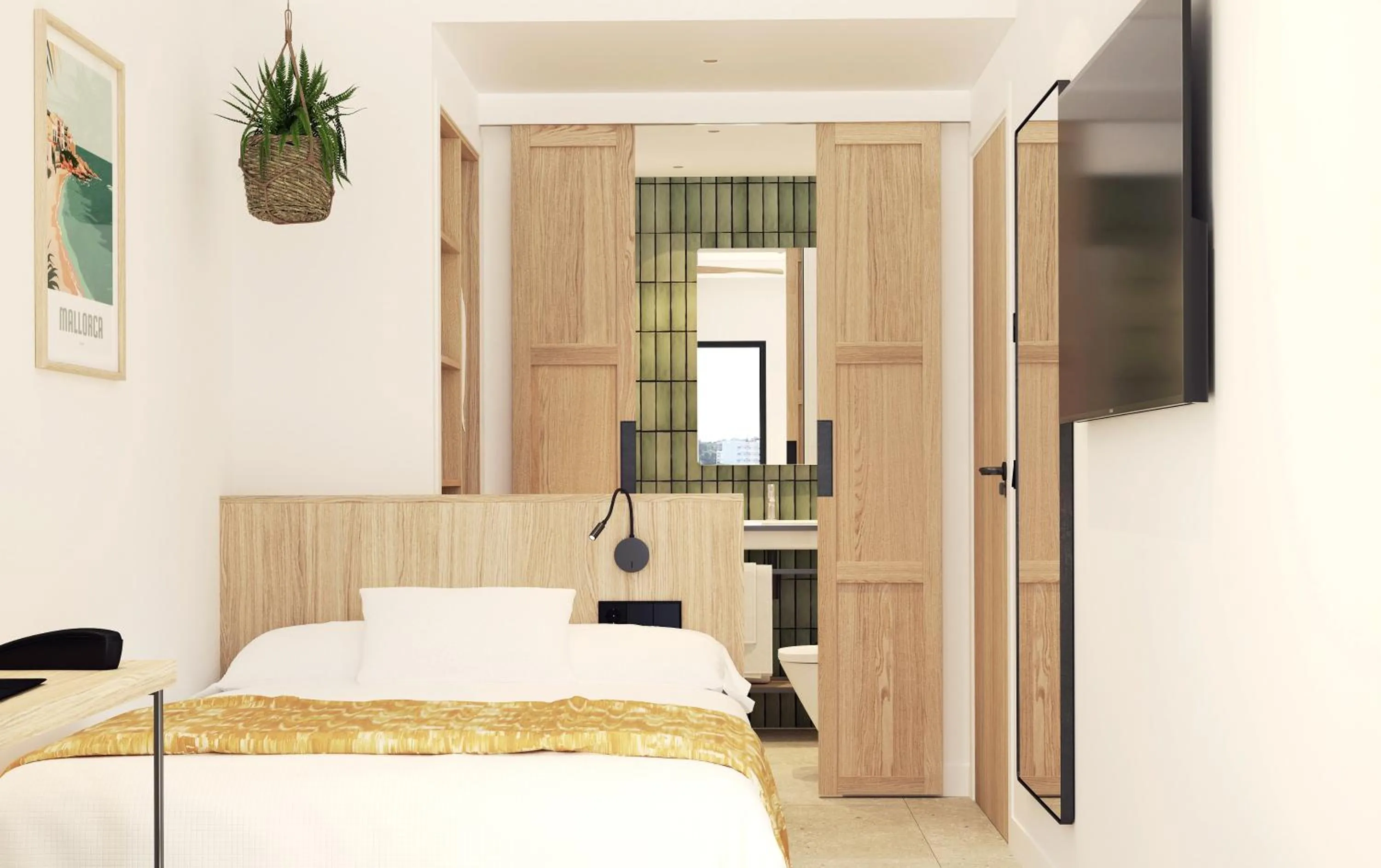 Photo of the whole room, Bed in Tangerine by Honne Hotels - Adults Only