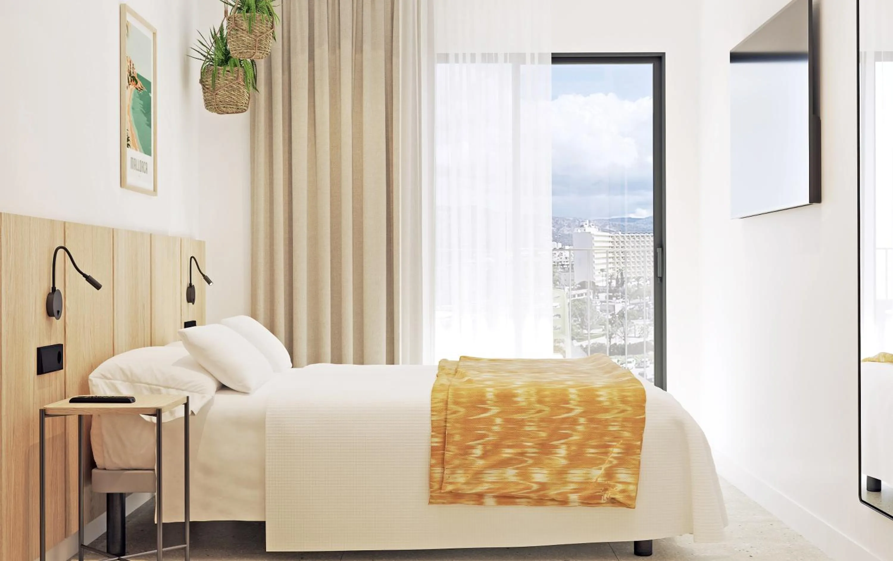 Photo of the whole room, Bed in Tangerine by Honne Hotels - Adults Only