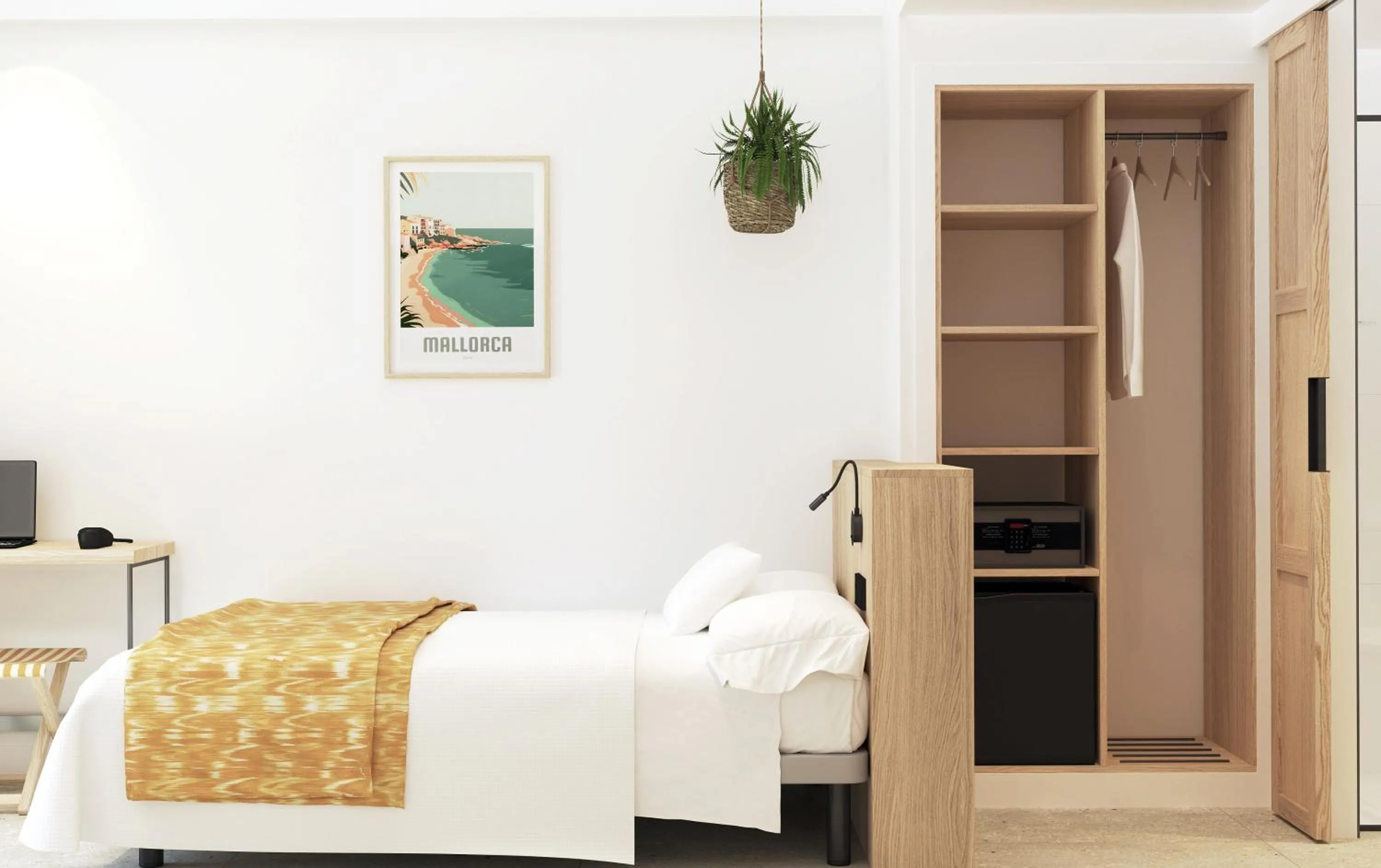 Photo of the whole room, Bed in Tangerine by Honne Hotels - Adults Only