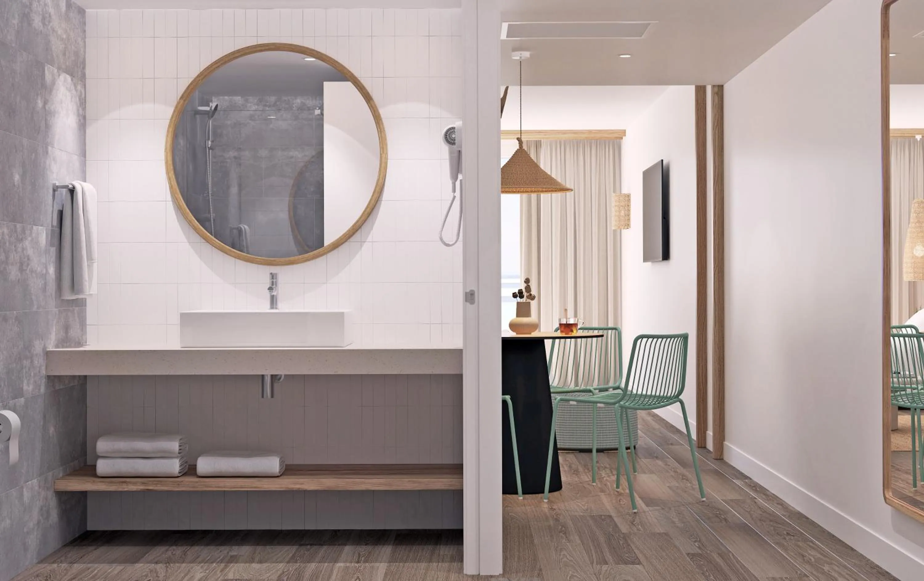 Bathroom in HSM Sandalo Beach