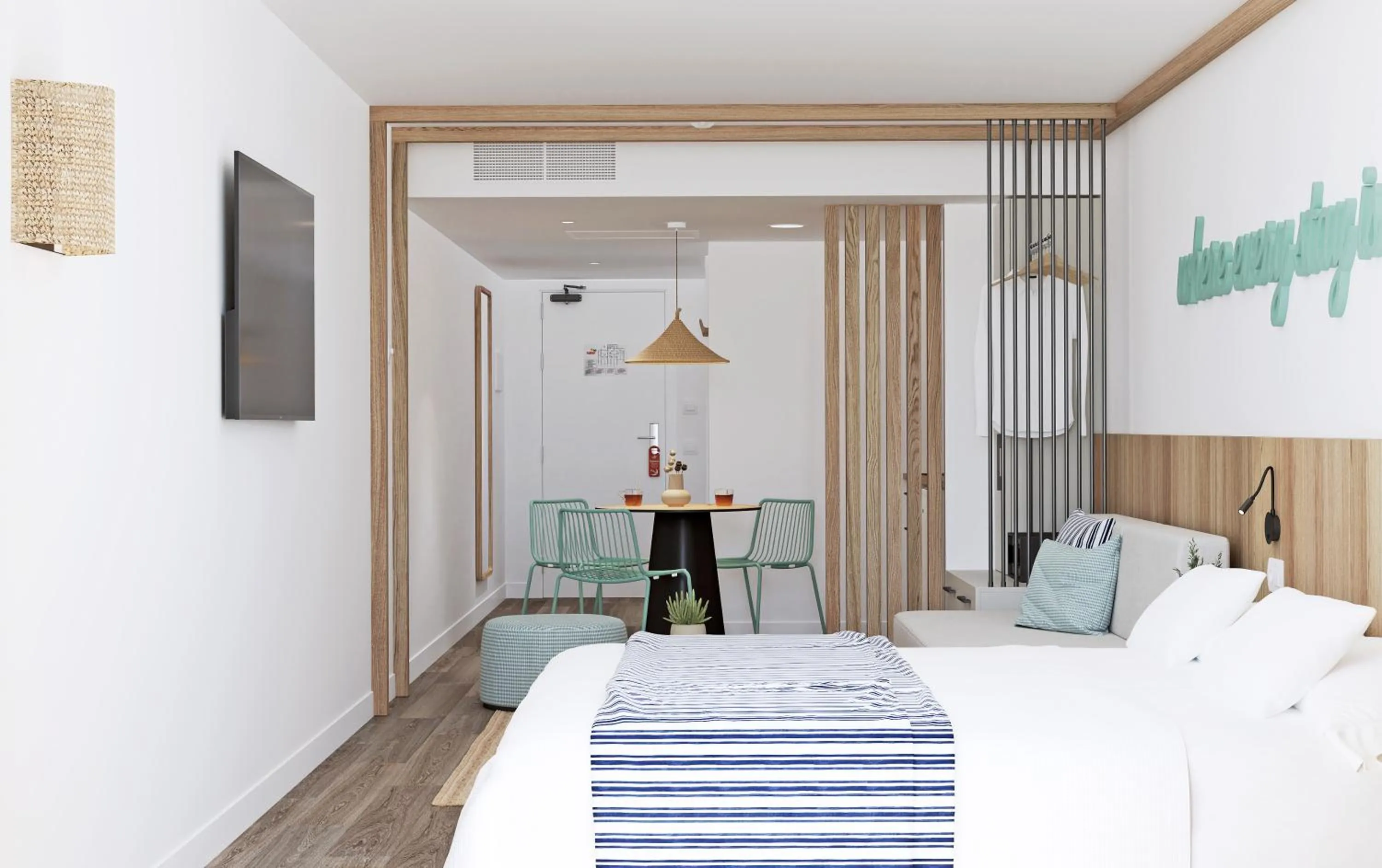 Photo of the whole room, Bed in HSM Sandalo Beach