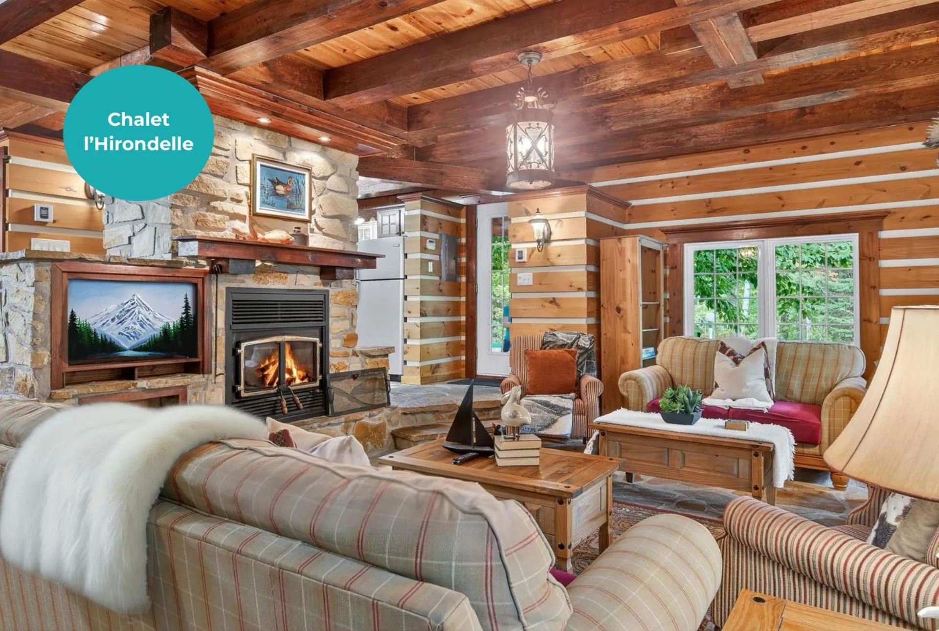 Domaine Rivière Sacacomie Chalets et Bed and Breakfast -Manoir Canergie