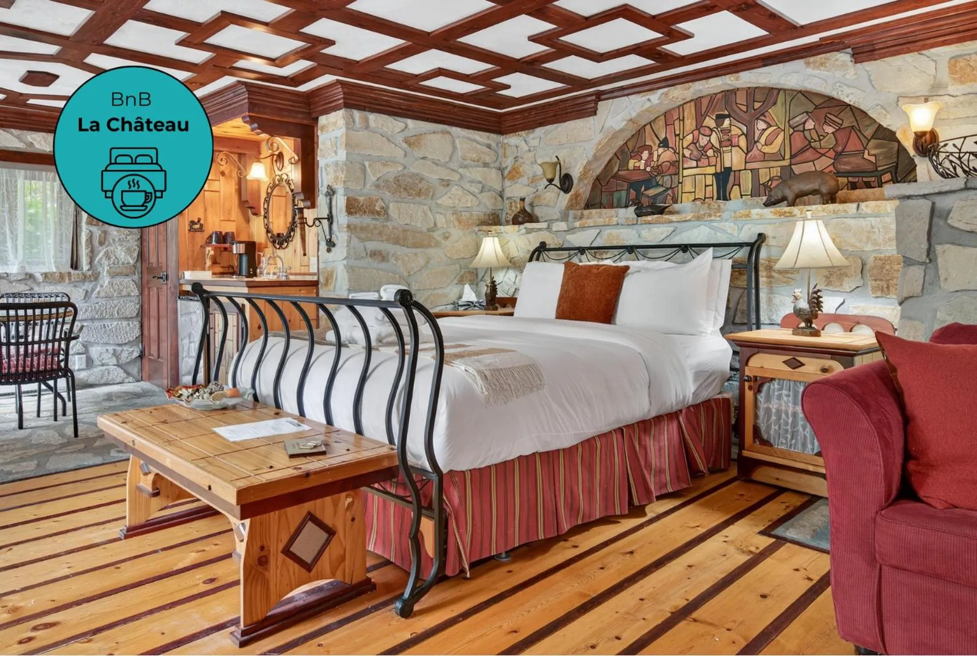 Domaine Rivière Sacacomie Chalets et Bed and Breakfast -Manoir Canergie