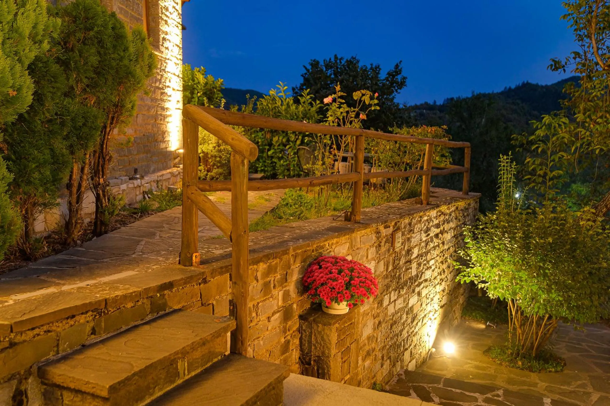 Garden in Kipi Mountain Resort