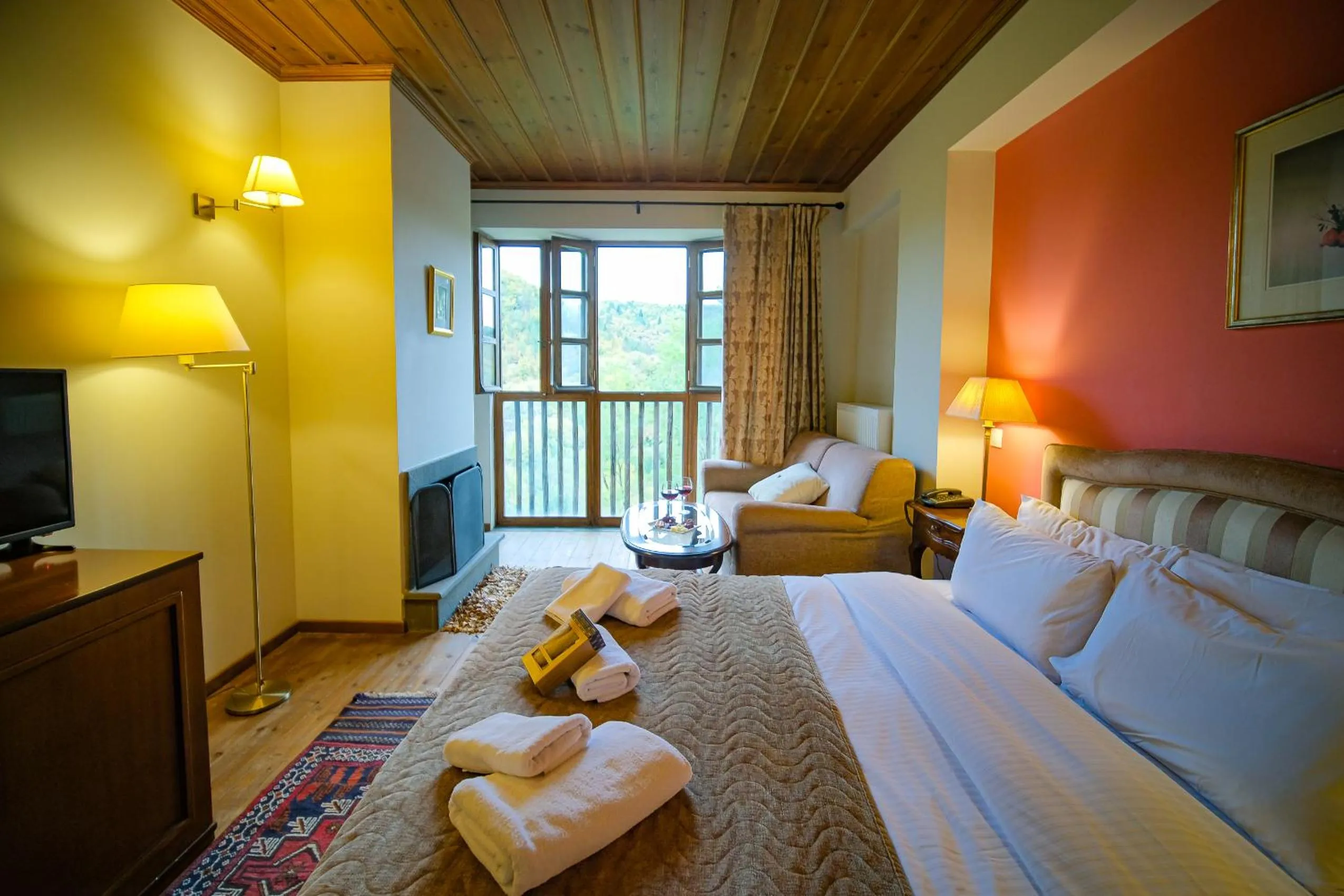 TV and multimedia, Bed in Kipi Mountain Resort