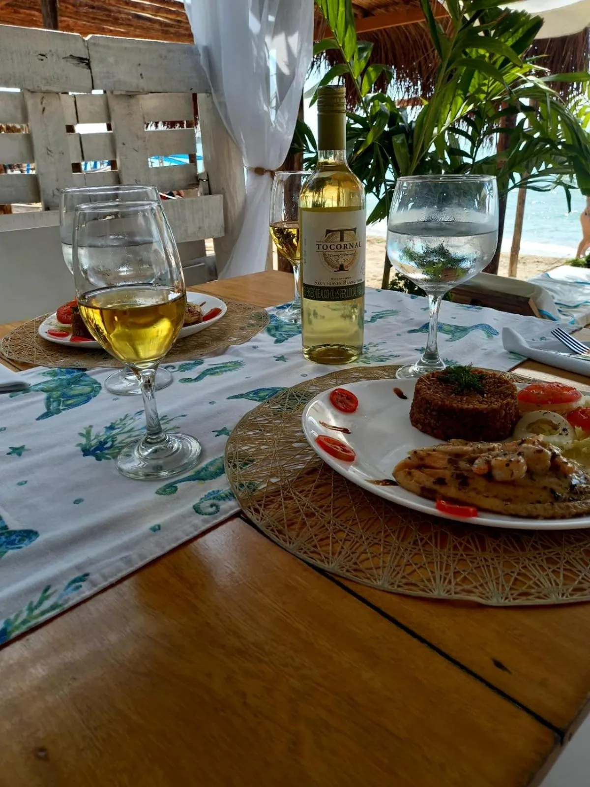 Restaurant/places to eat in Cristal Blue Barú