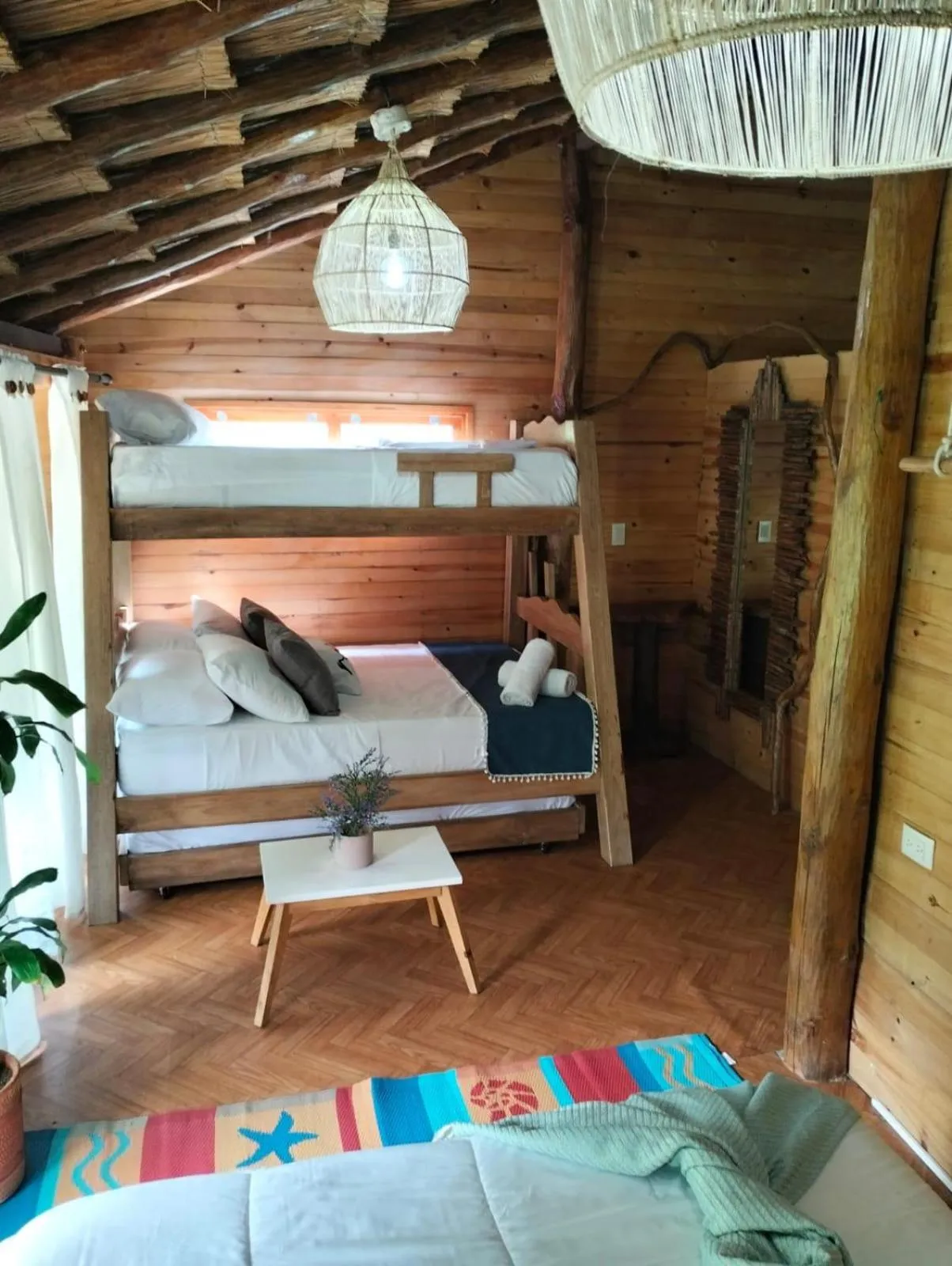 Bed in Cristal Blue Barú