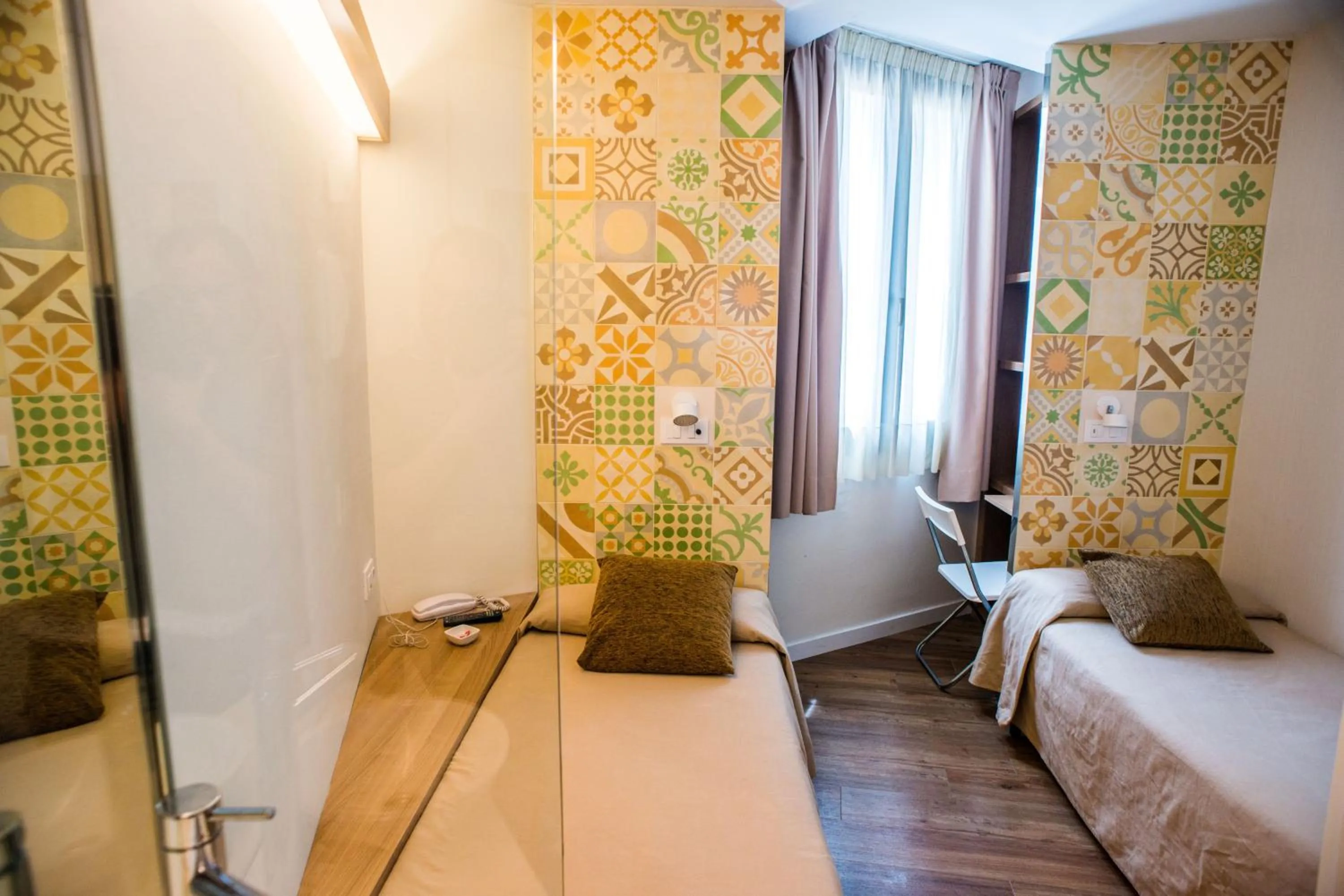 Bed in Hostal Marenostrum