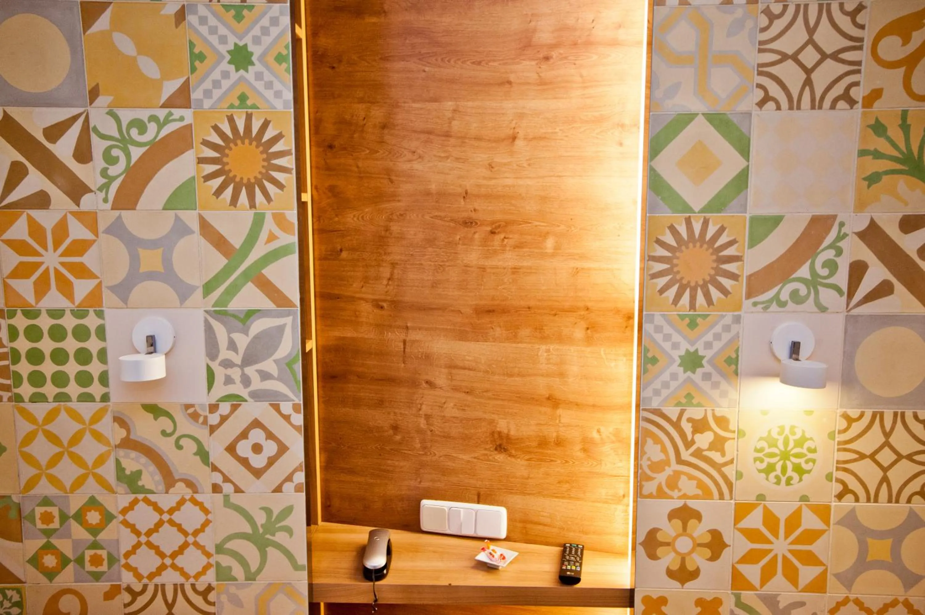 Decorative detail in Hostal Marenostrum