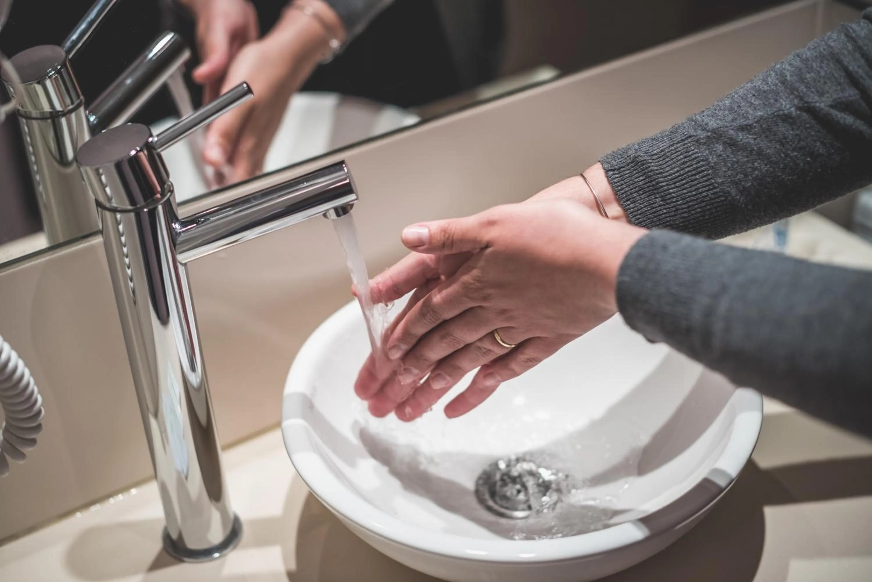 Bathroom in Hostal Marenostrum