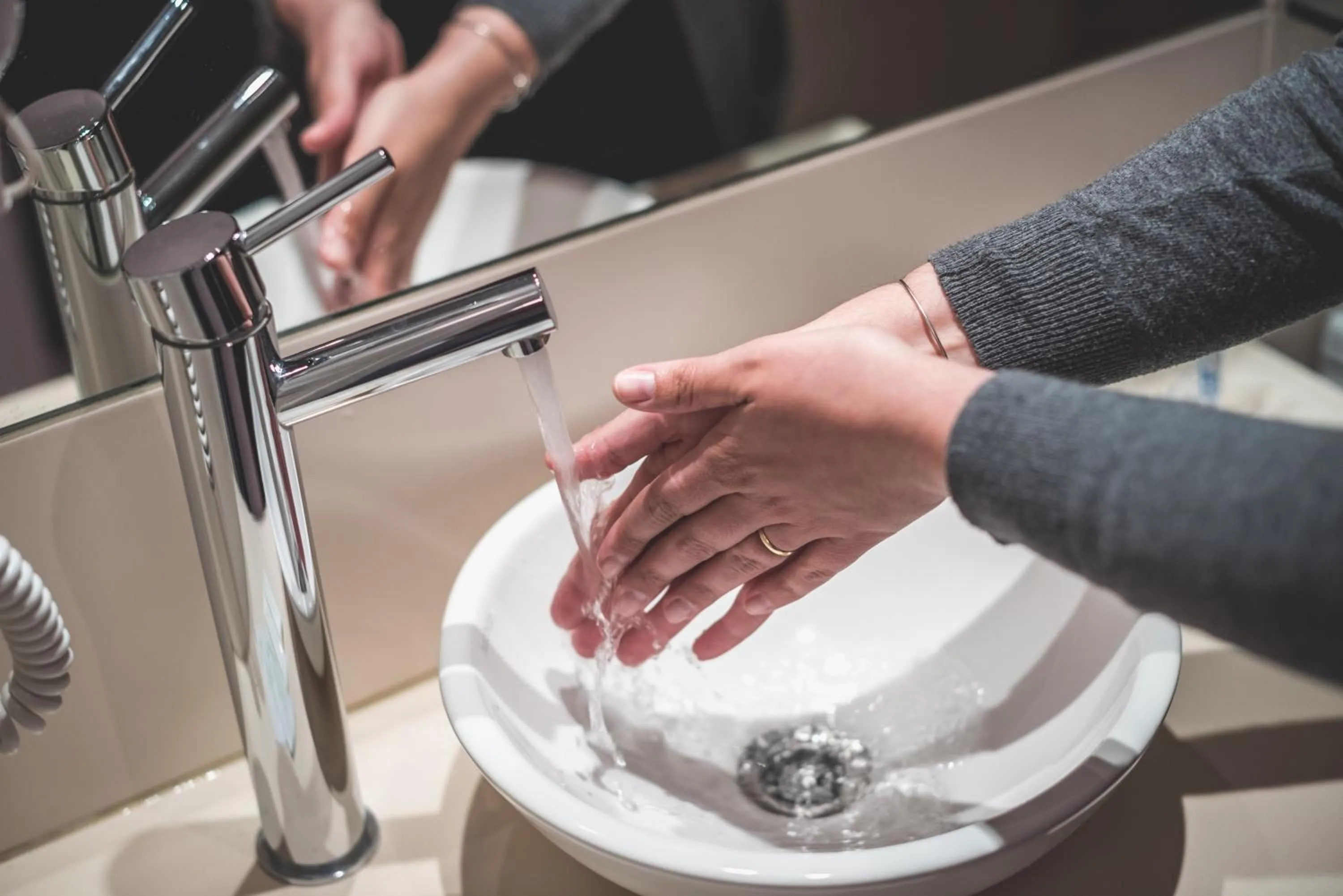 Bathroom in Hostal Marenostrum