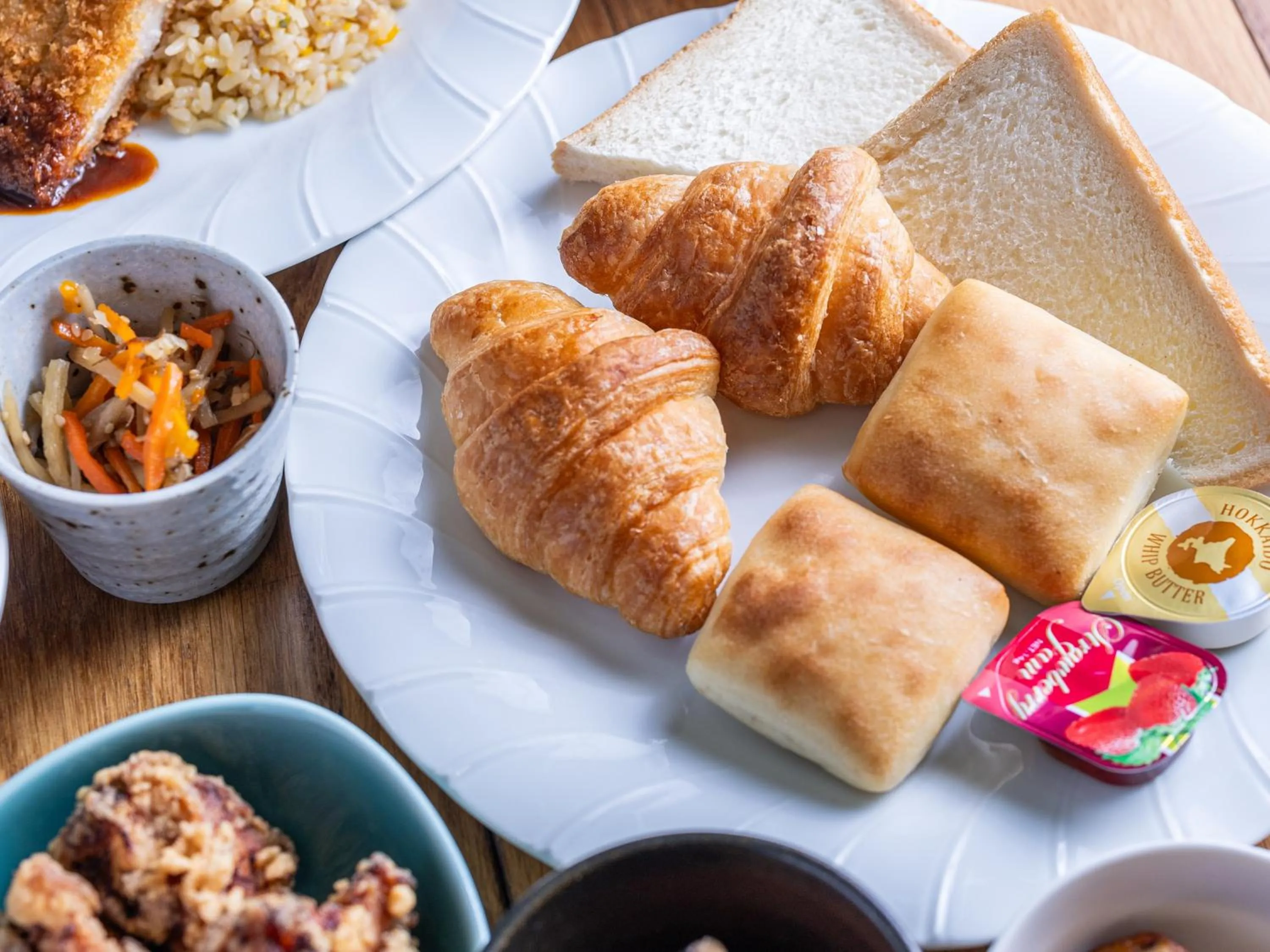 Buffet breakfast in APA Hotel Nagasaki Dejima