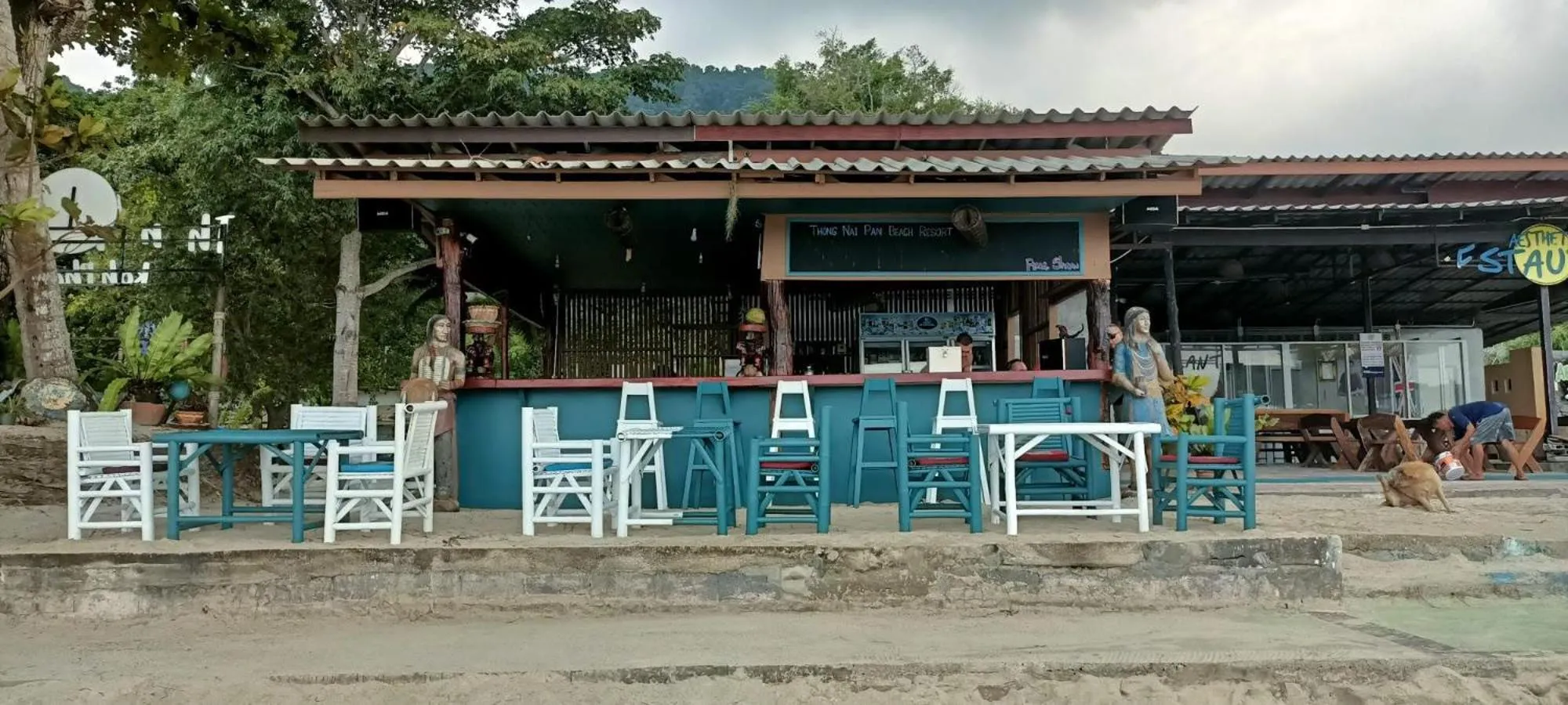 Lounge or bar in Thong Nai Pan Beach Resort