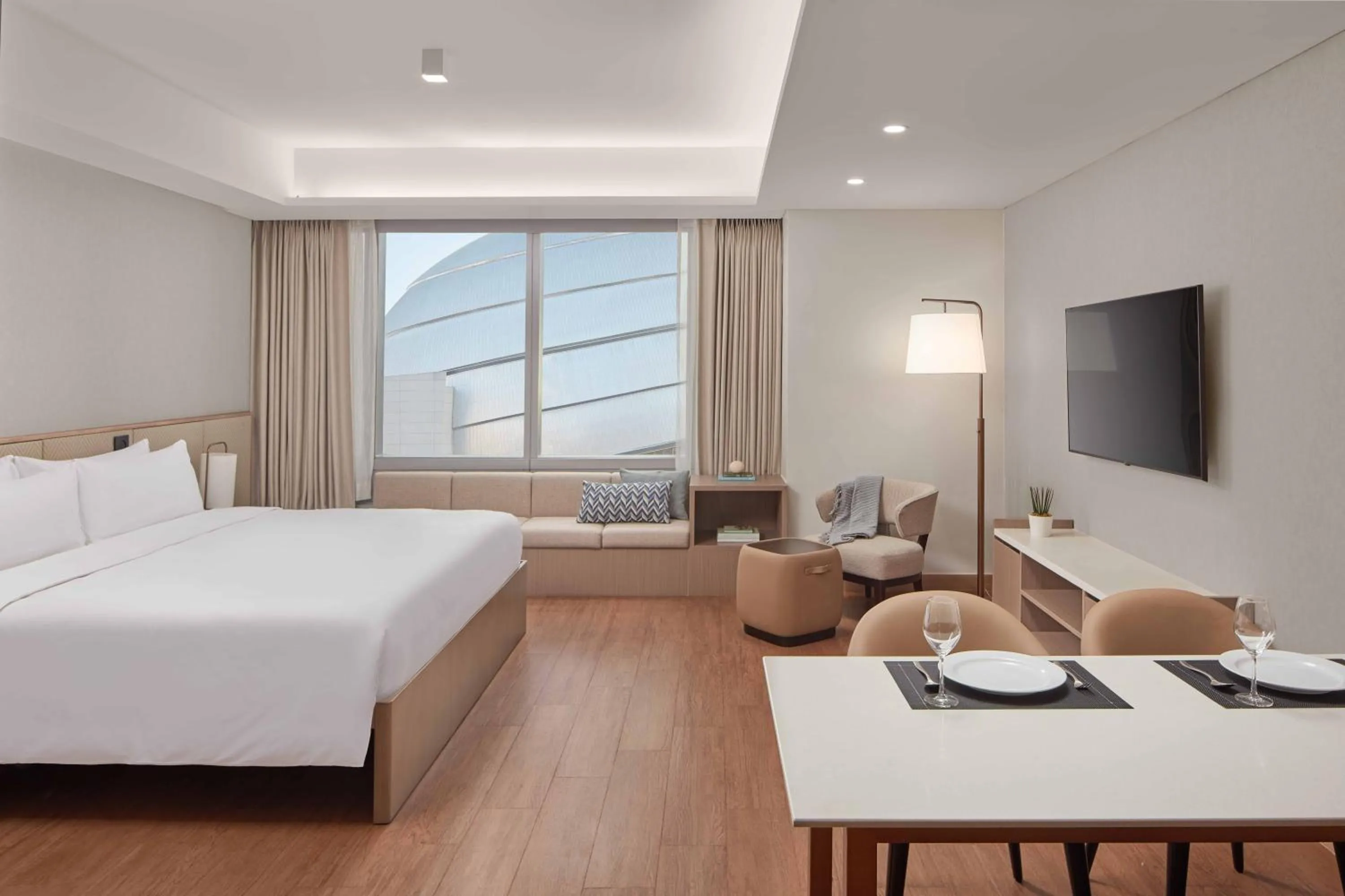 Bedroom, Bed in Lanson Place Mall of Asia Manila