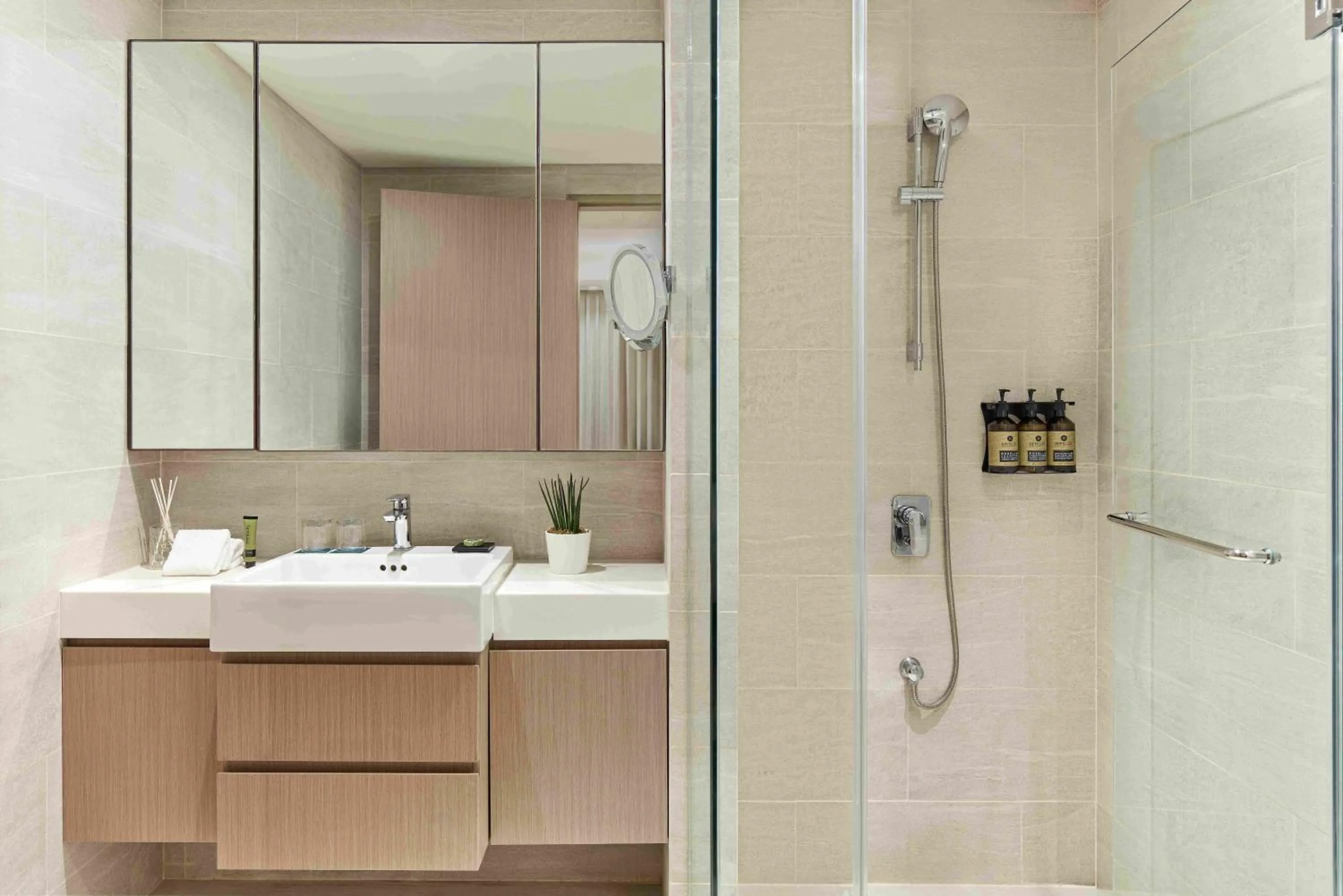 Bathroom in Lanson Place Mall of Asia Manila