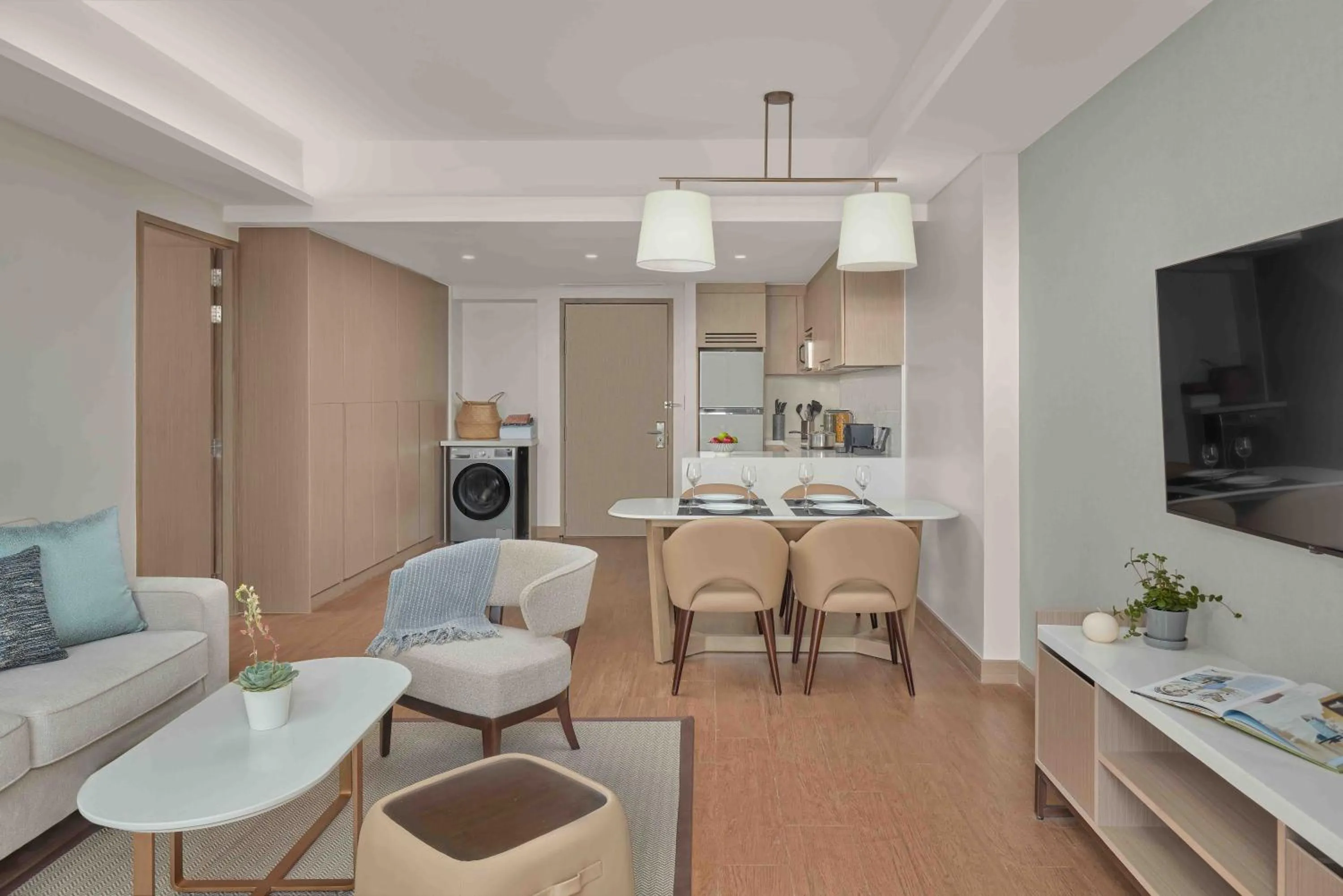 Living room in Lanson Place Mall of Asia Manila