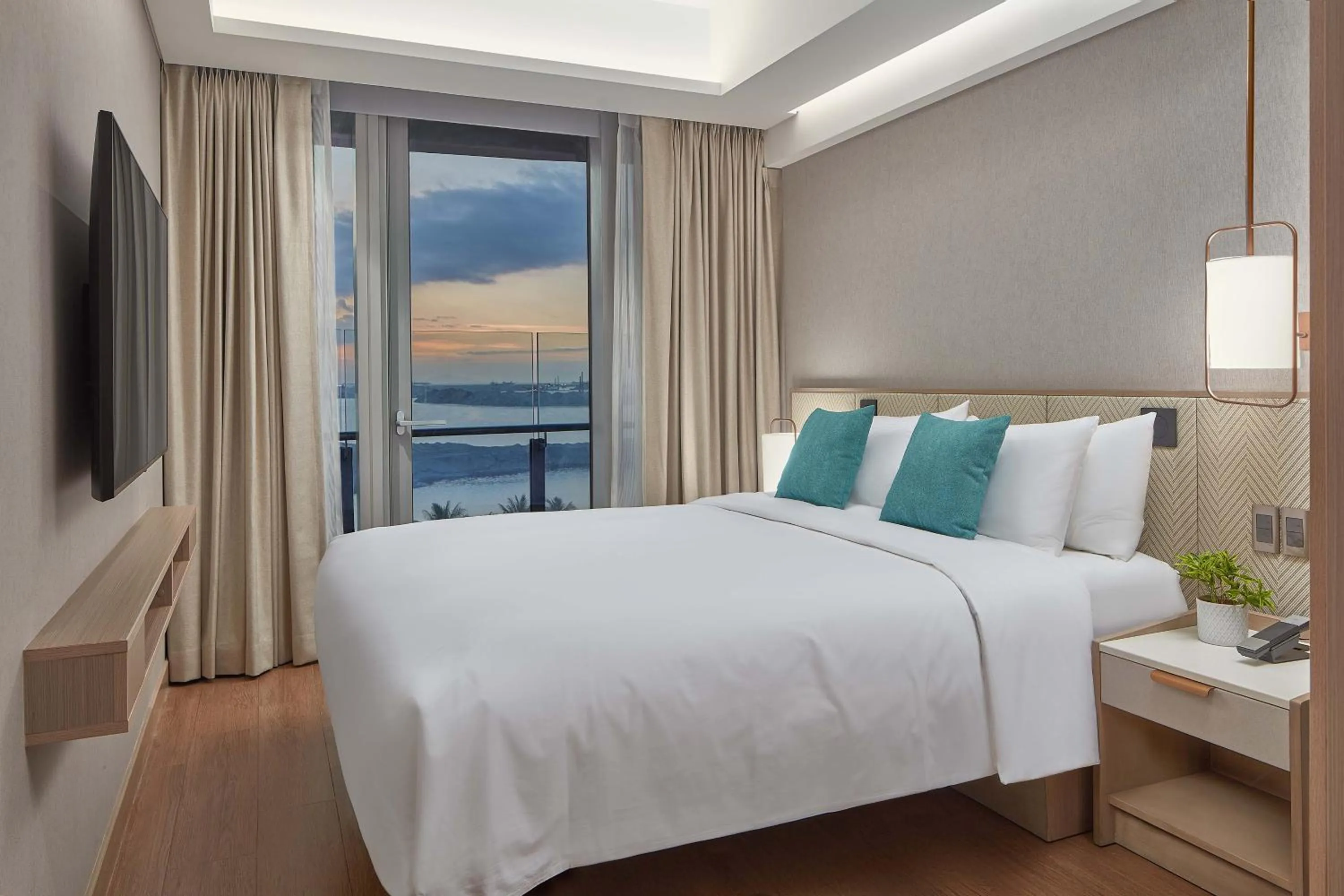 Bedroom, Bed in Lanson Place Mall of Asia Manila