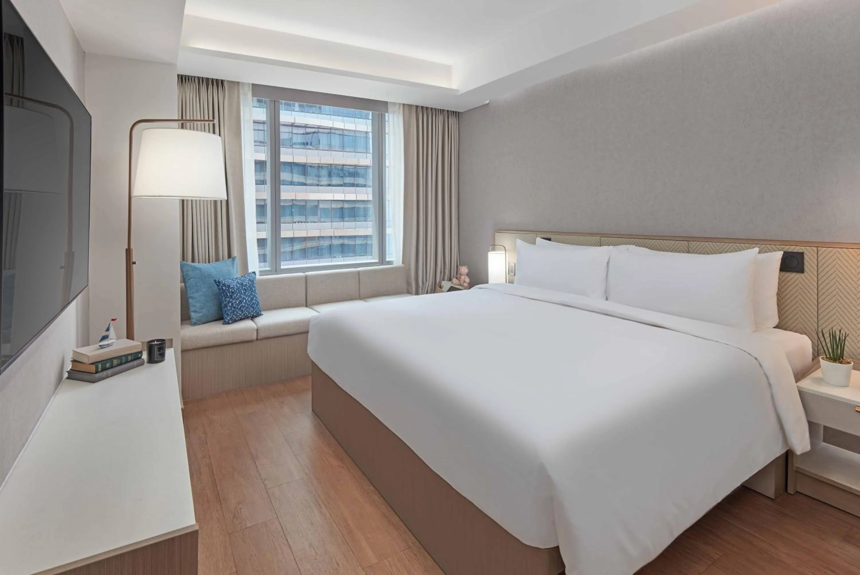 Bedroom, Bed in Lanson Place Mall of Asia Manila