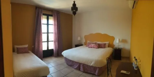 Bed in Hotel Andalou