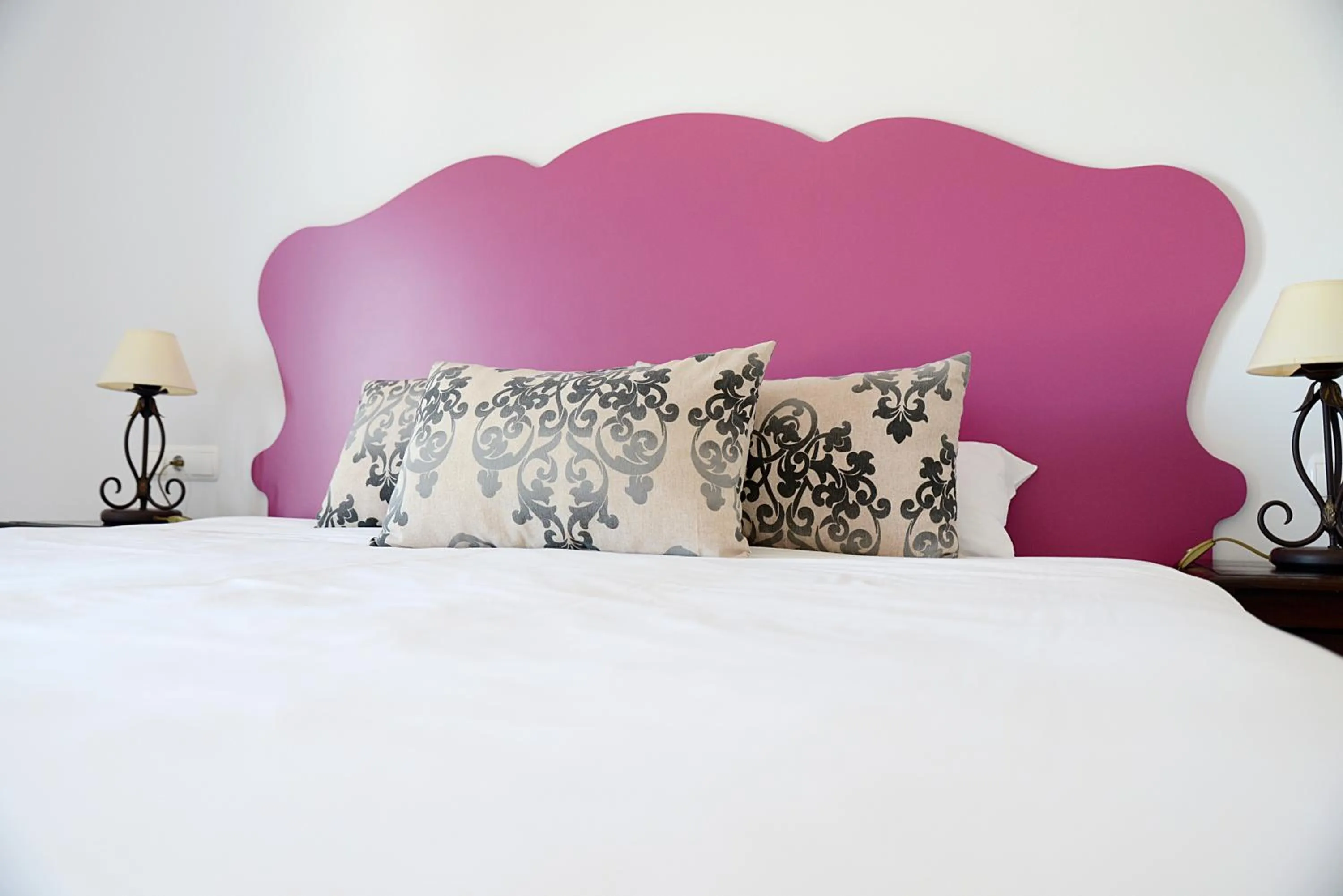 Bed in Hotel Andalou