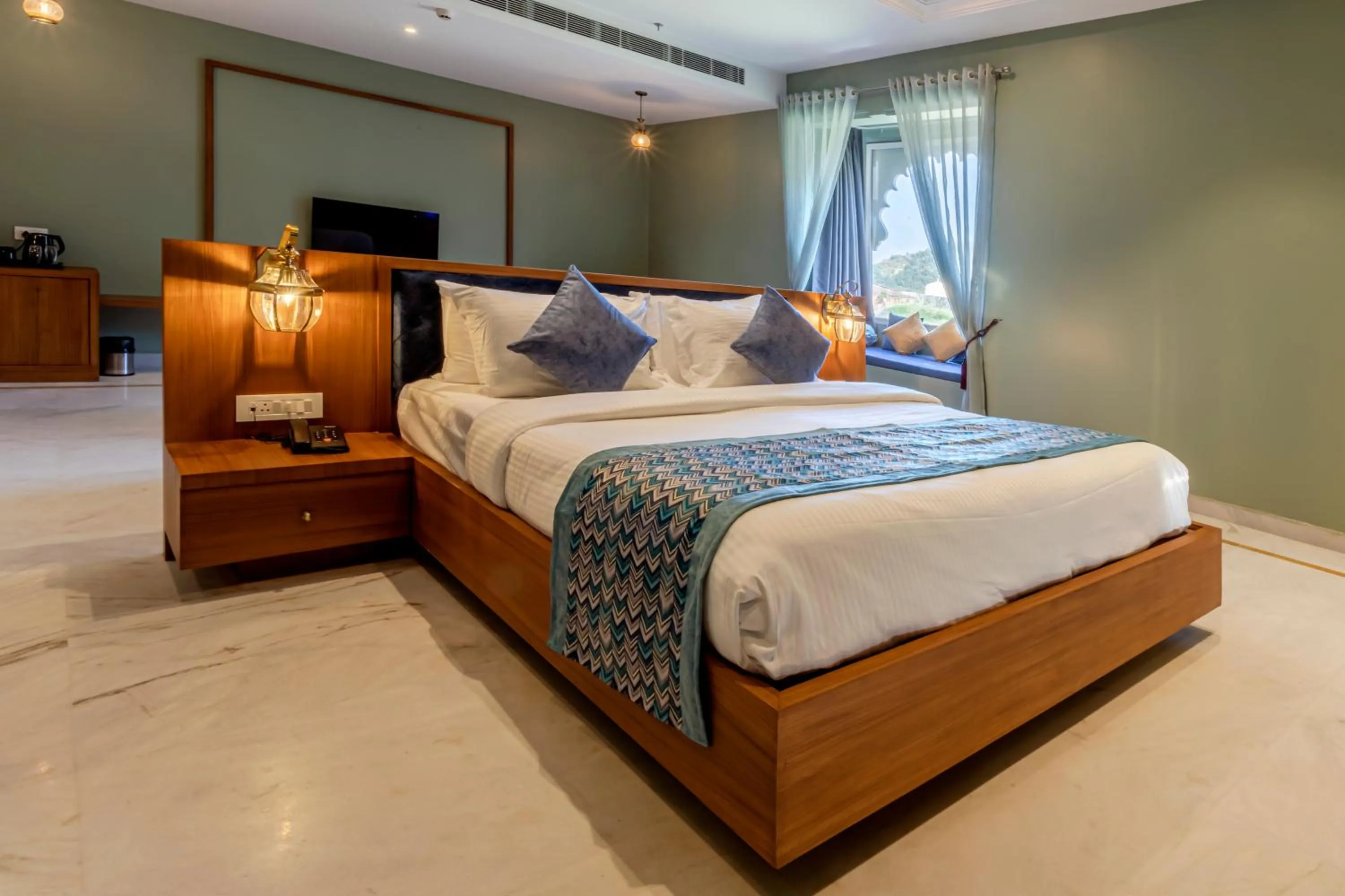 Bed in Rawla Sagrun kumbhalgarh