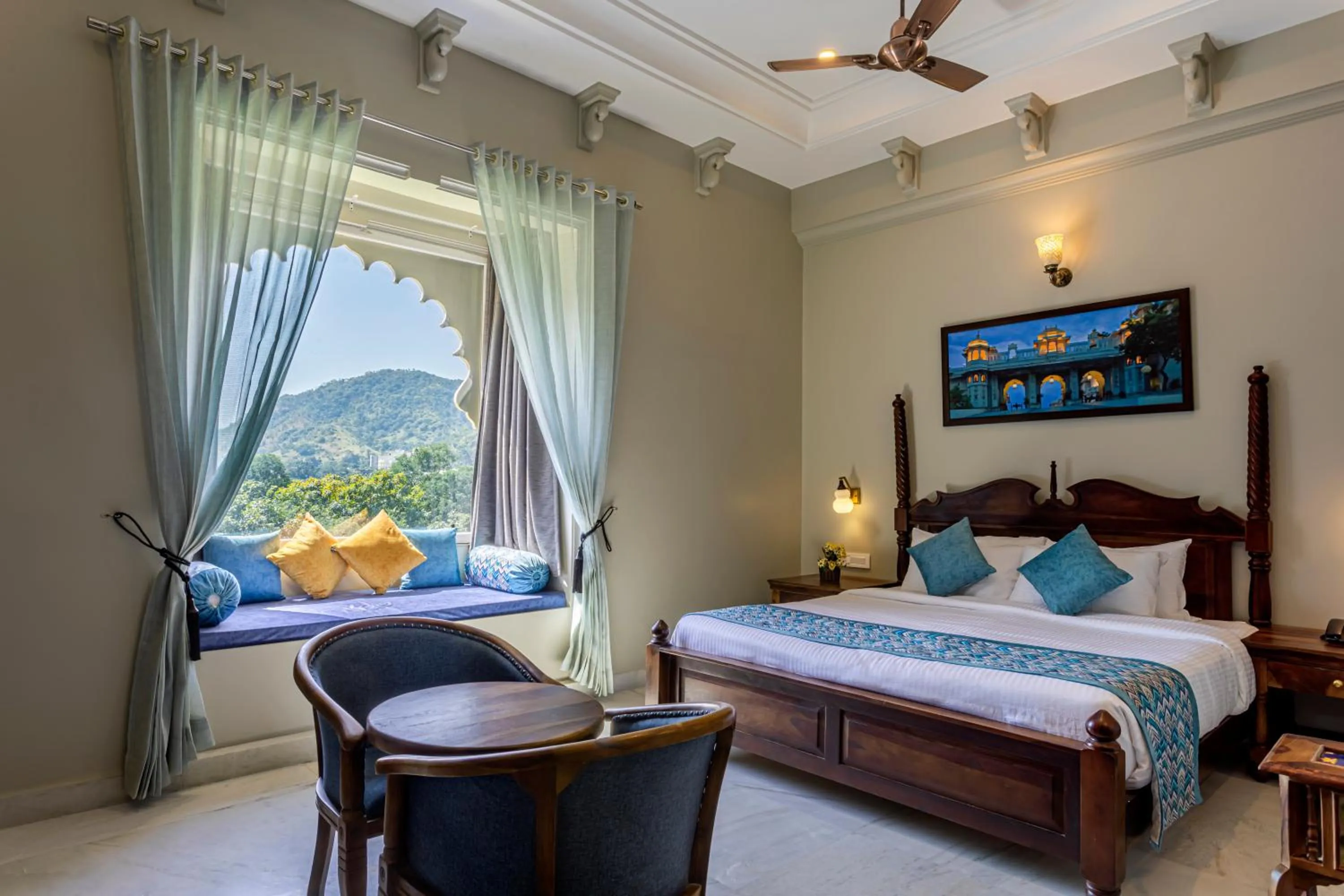 Photo of the whole room, Bed in Rawla Sagrun kumbhalgarh
