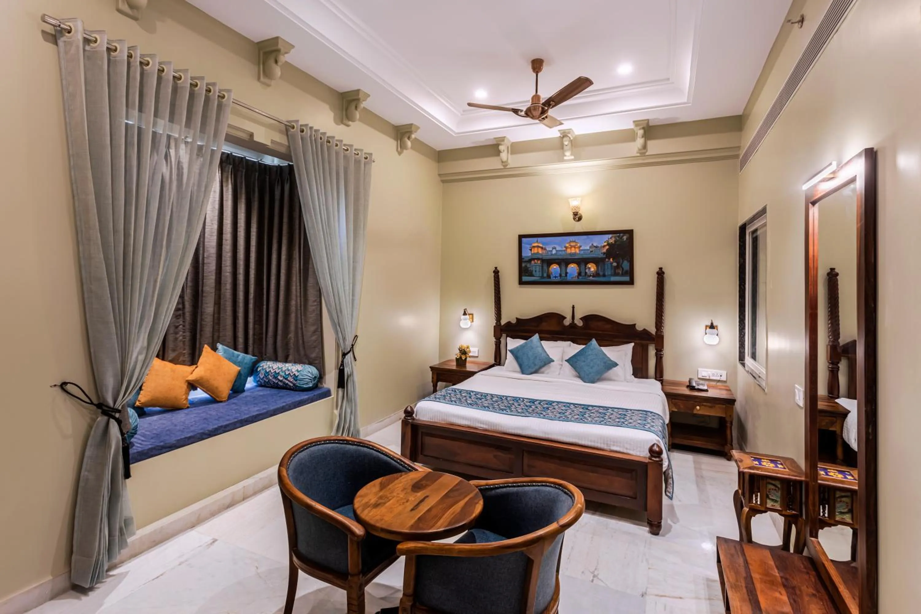 Photo of the whole room, Bed in Rawla Sagrun kumbhalgarh