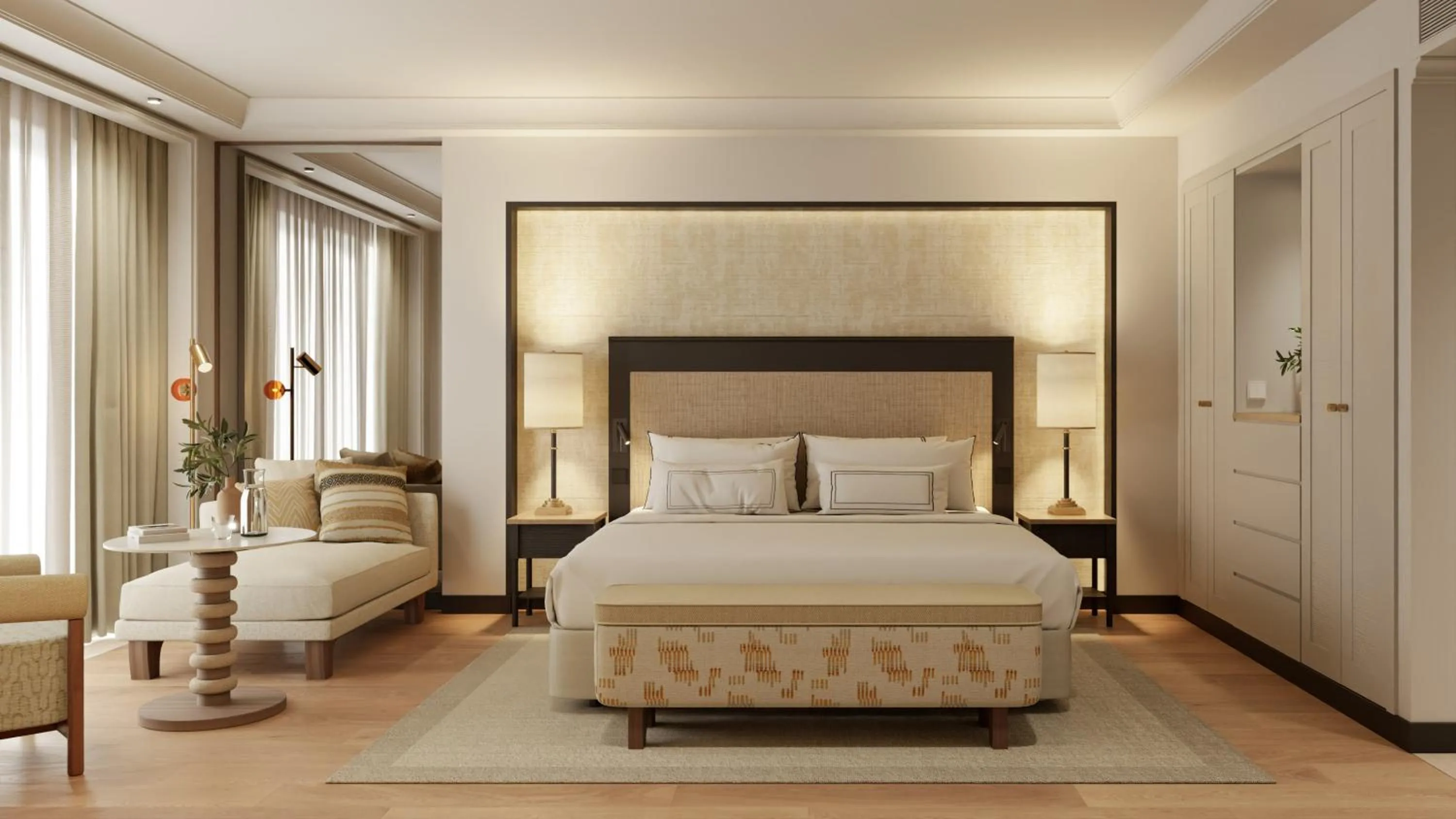 Bedroom, Bed in Hacienda del Mar member of Meliá Collection