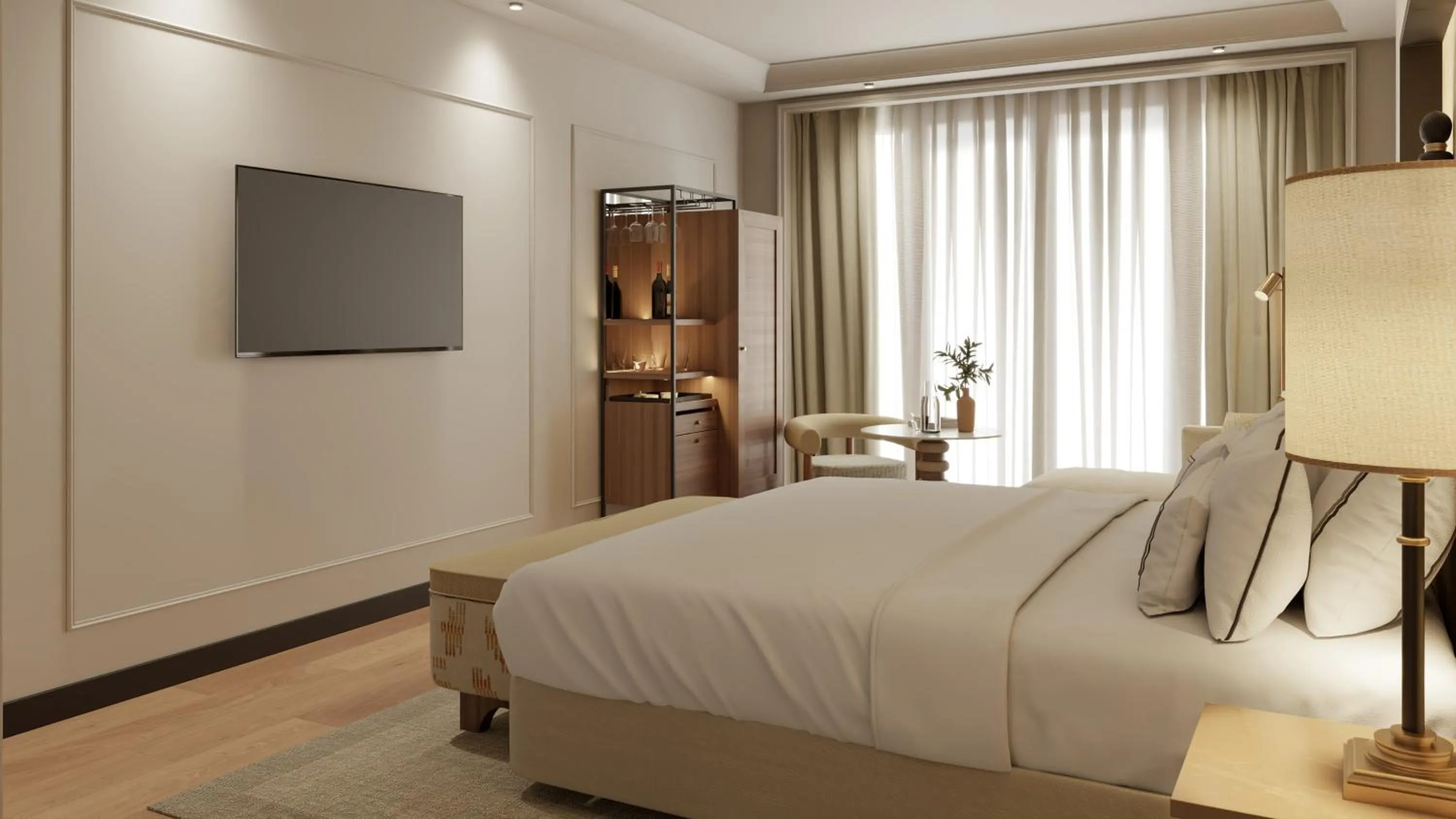 Bedroom, Bed in Hacienda del Mar member of Meliá Collection