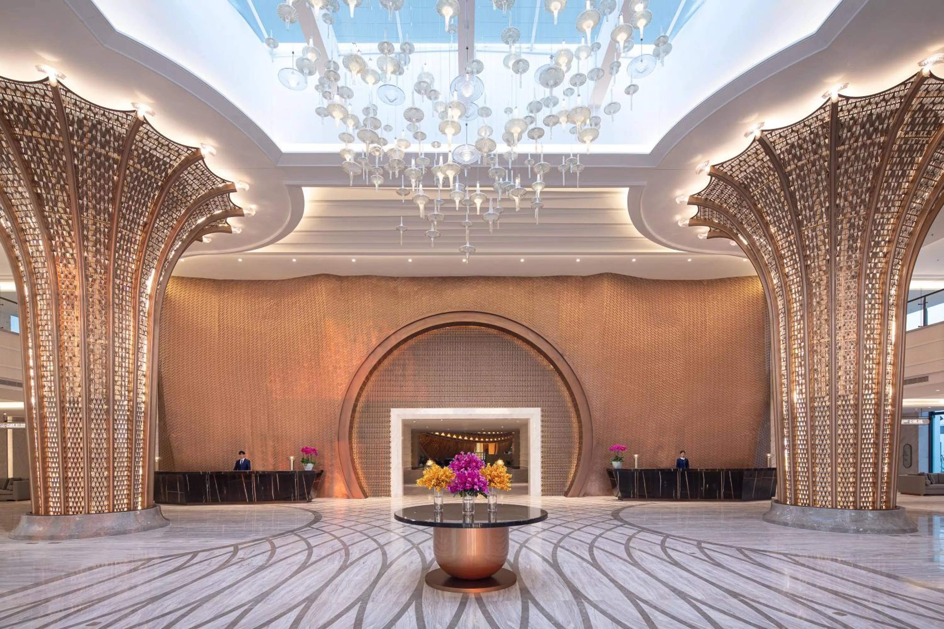 Lobby or reception in White Swan Hotel Taizhou