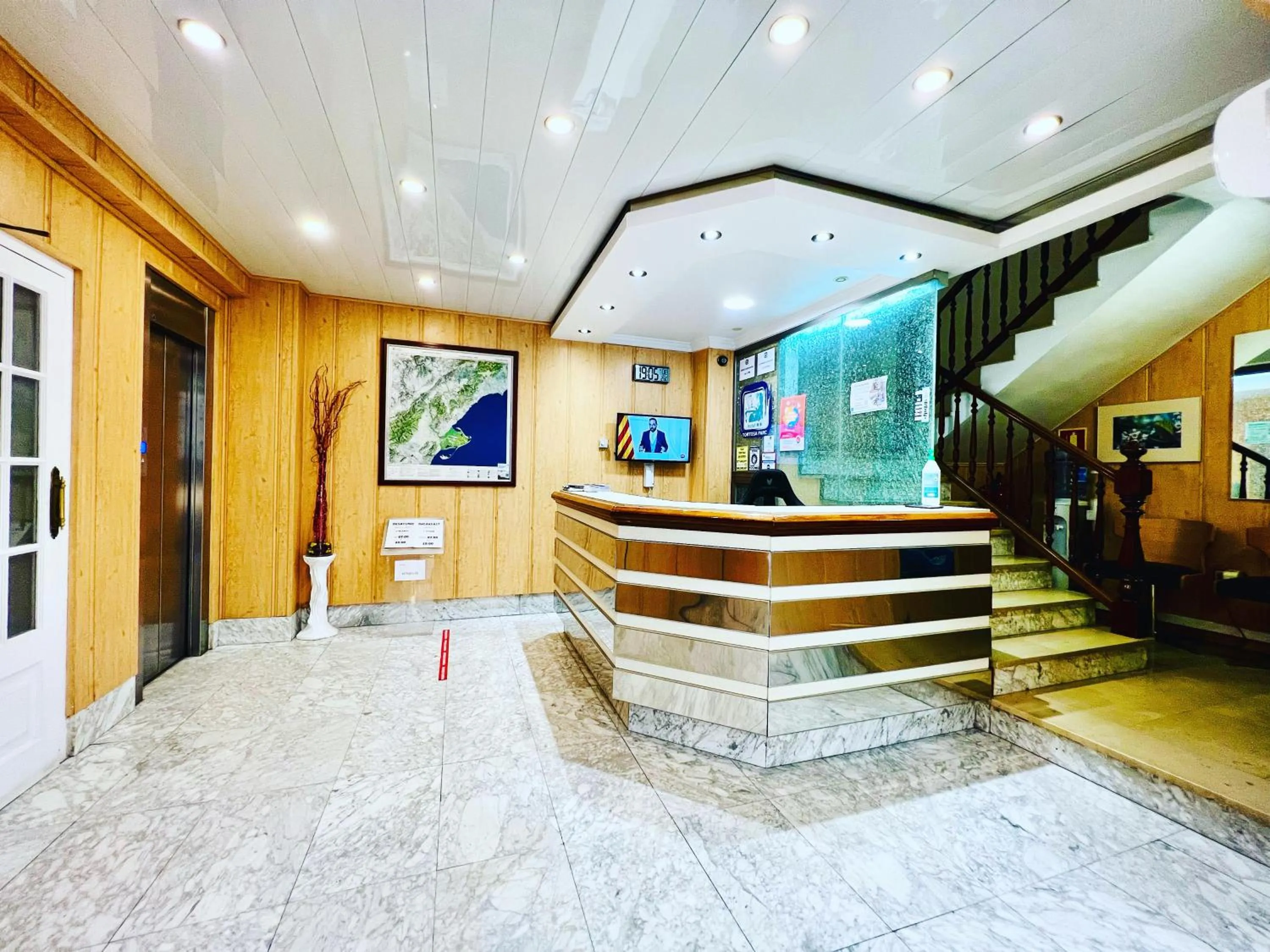 Lobby or reception in Tortosa Parc