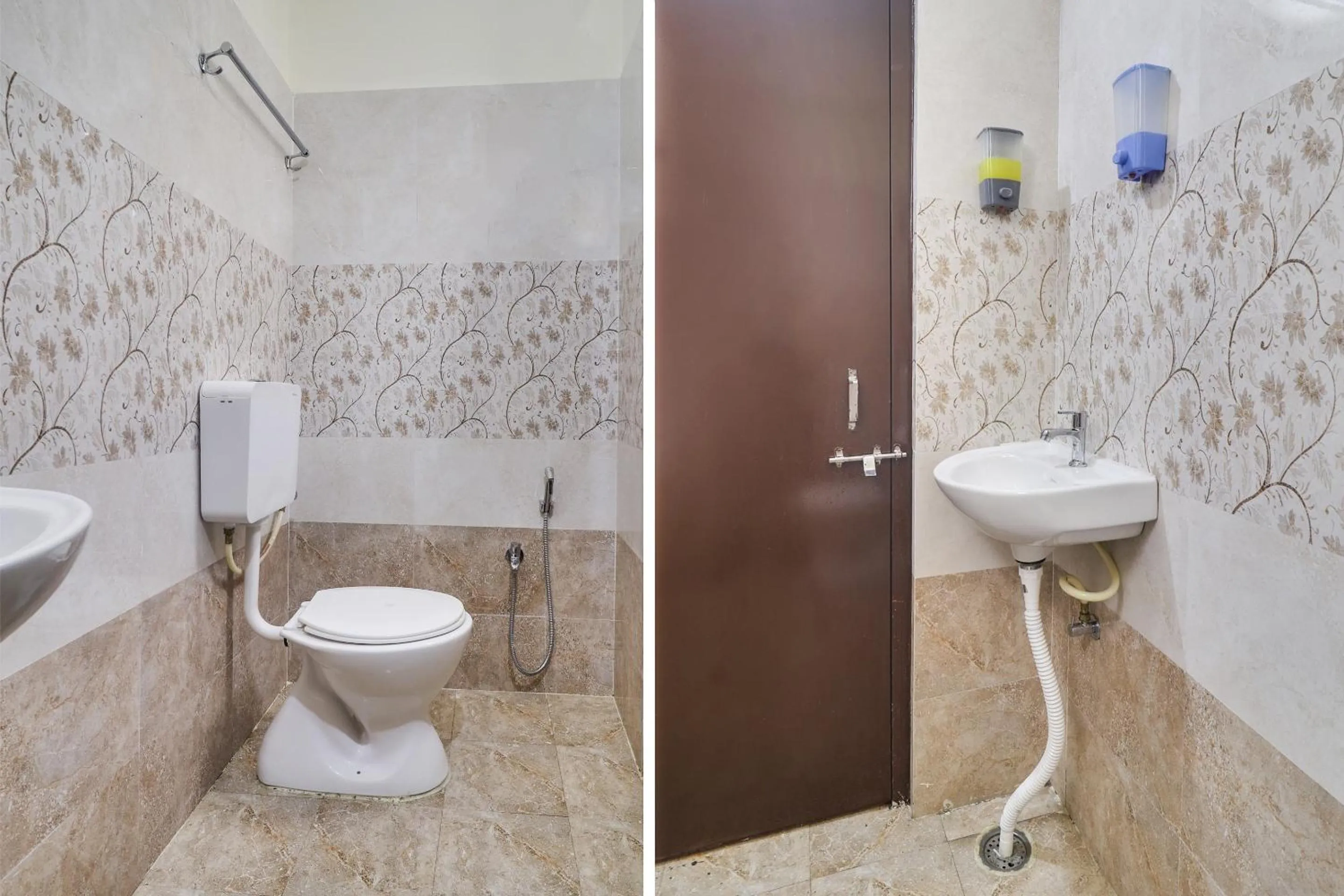 Bathroom in Super Collection O Rio Kondapur Near Rahavendra Colony