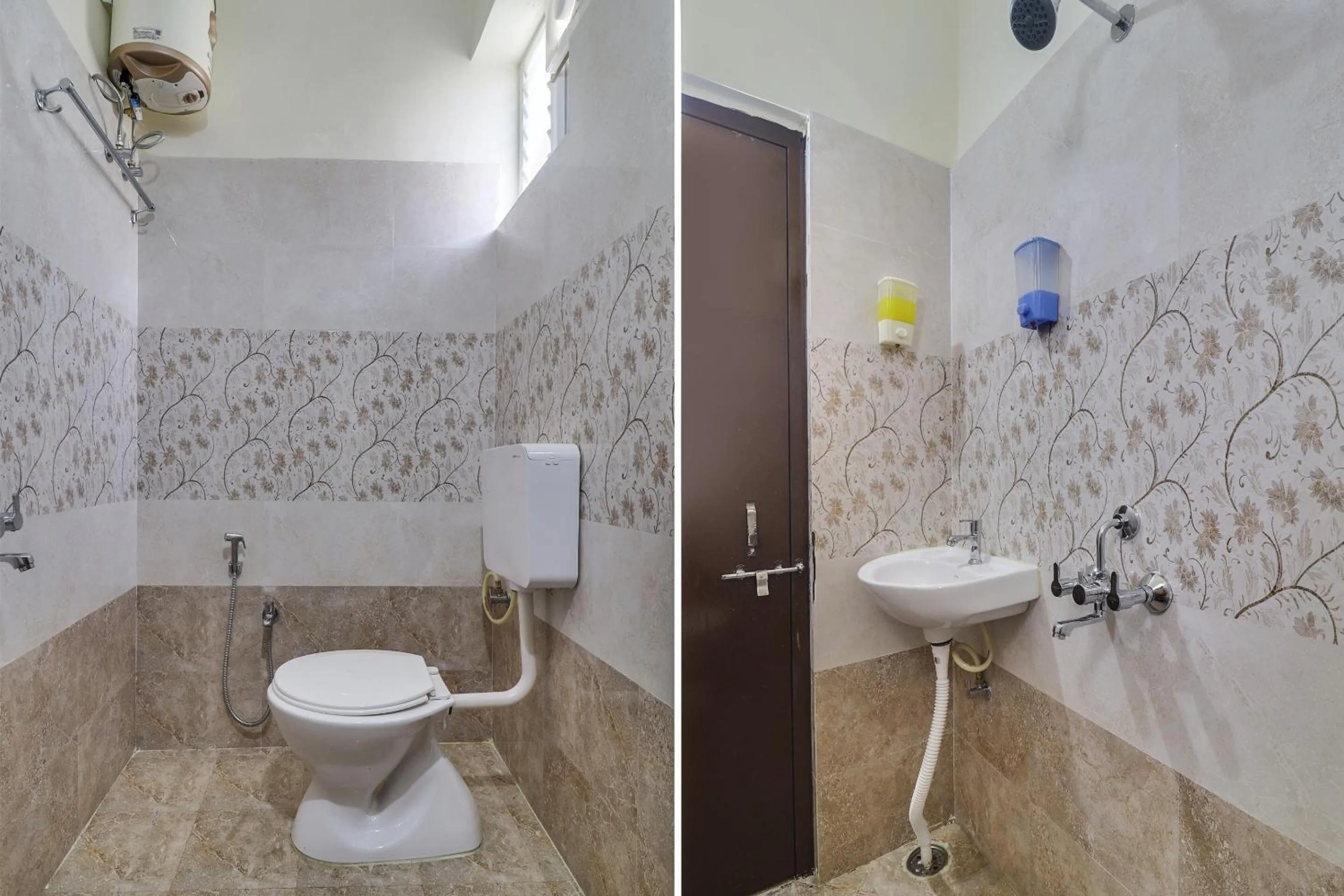 Bathroom in Collection O Rio Kondapur Near Rahavendra Colony