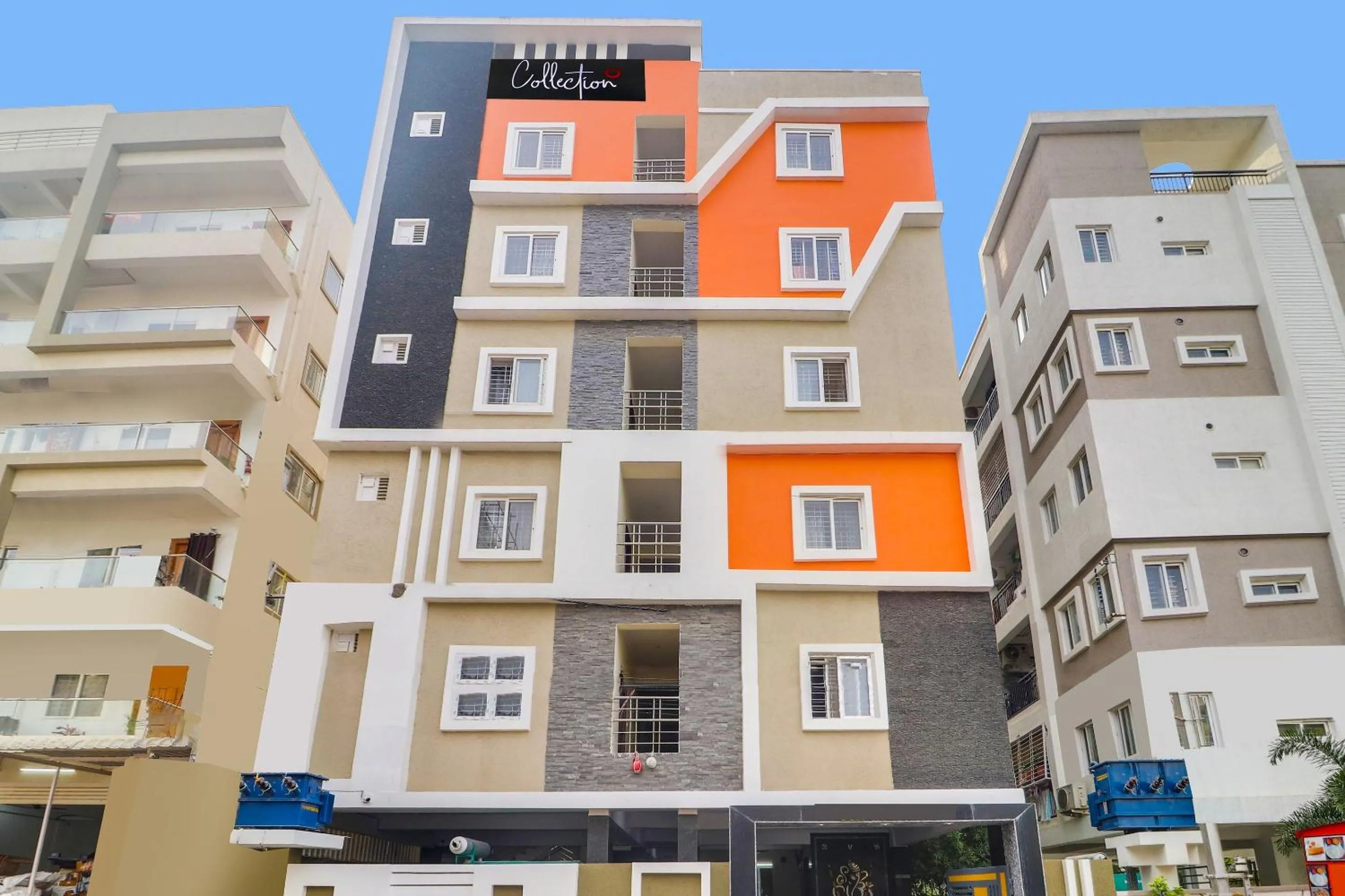 Facade/entrance in Super Collection O Rio Kondapur Near Rahavendra Colony