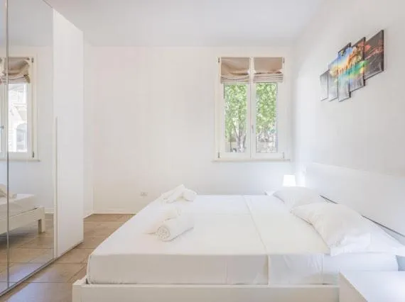 Bed in Nour Apartments - Castramajora Alloggi