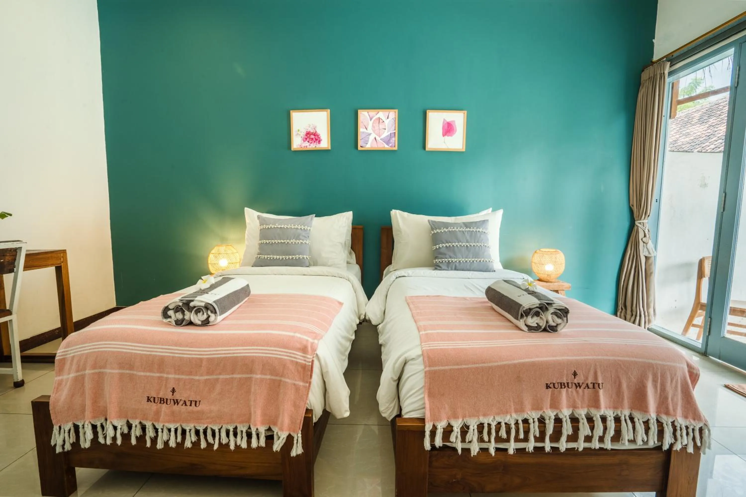 Bed in Kubuwatu Boutique Accommodation