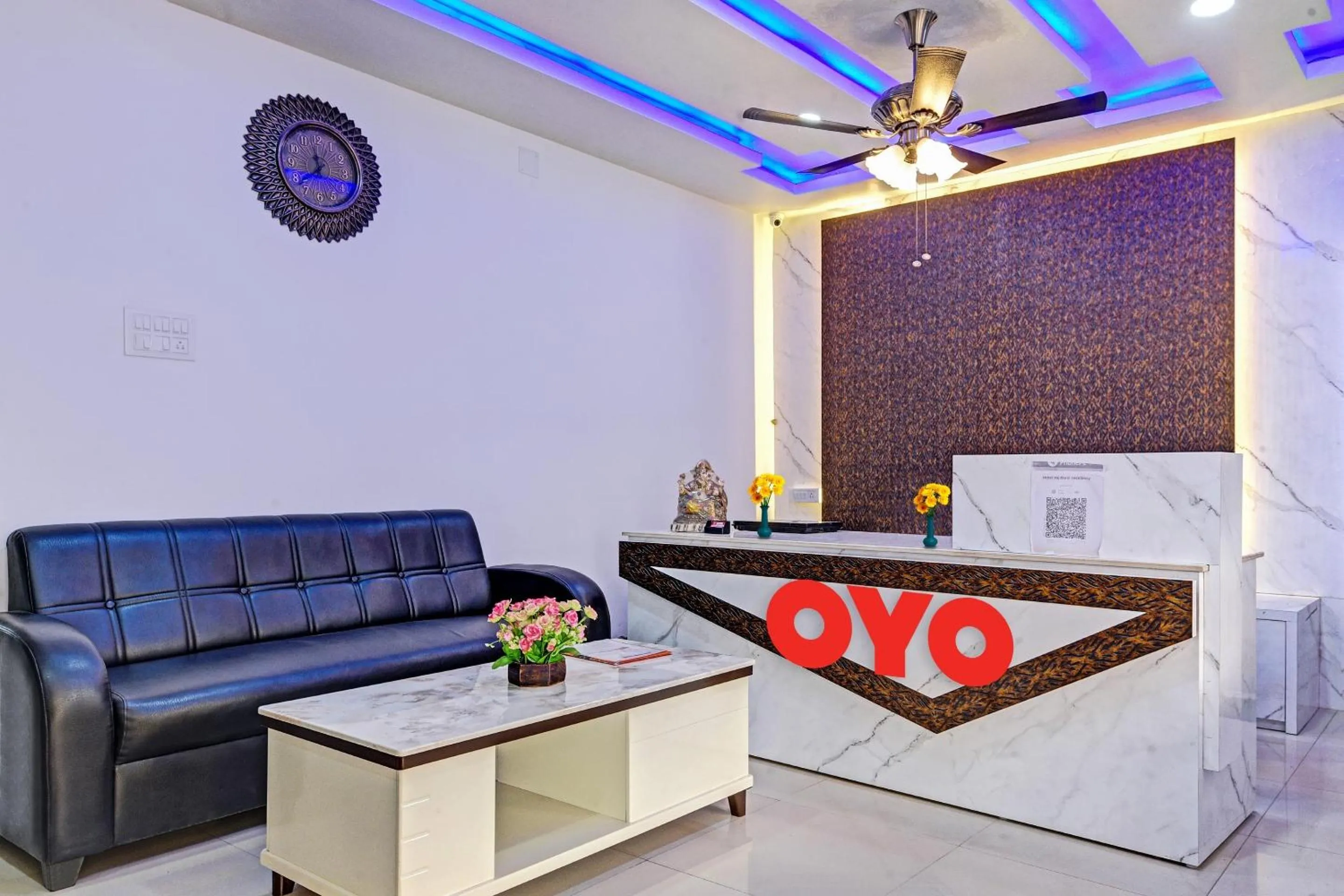 Lobby or reception in Hotel O Aura Hotel Rajdhani Residency