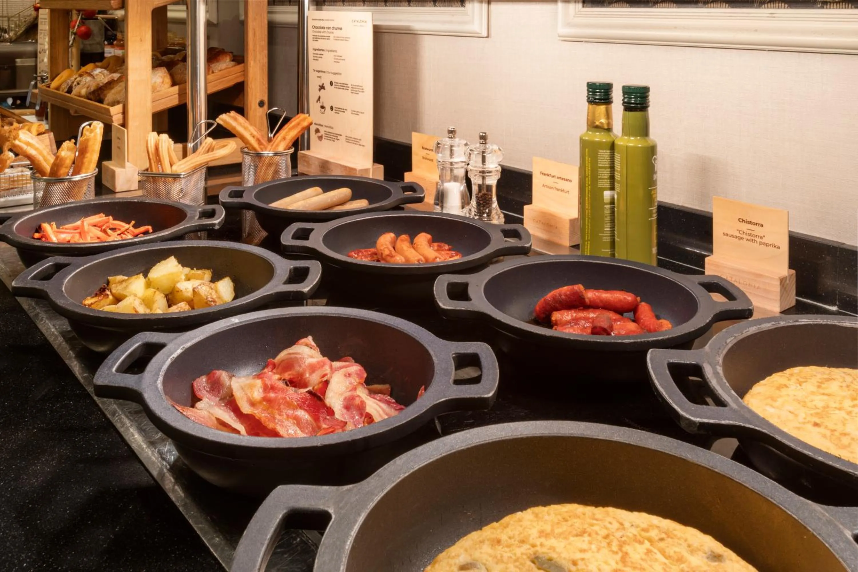 Breakfast in Catalonia Las Cortes