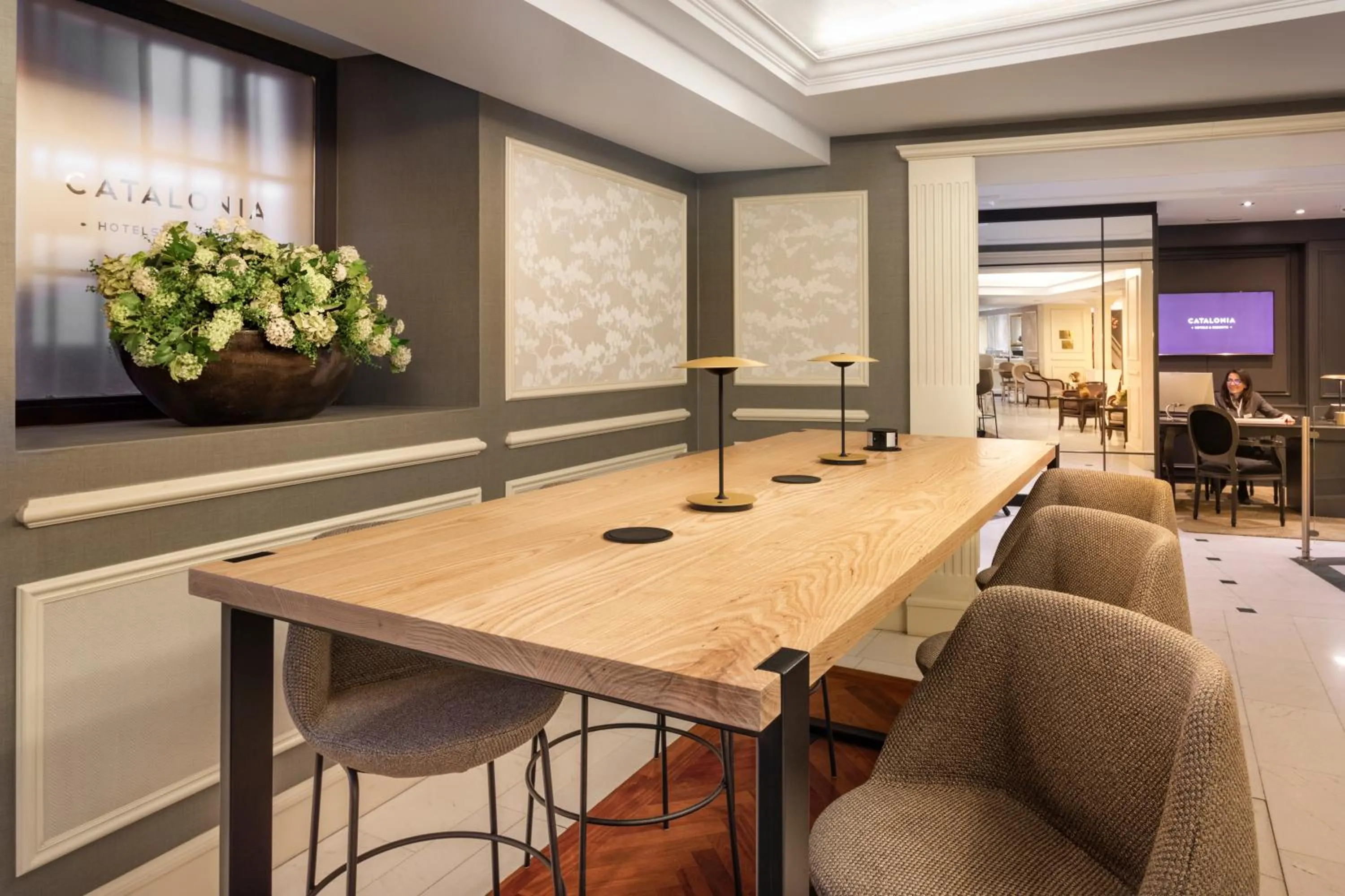 Area and facilities in Catalonia Las Cortes